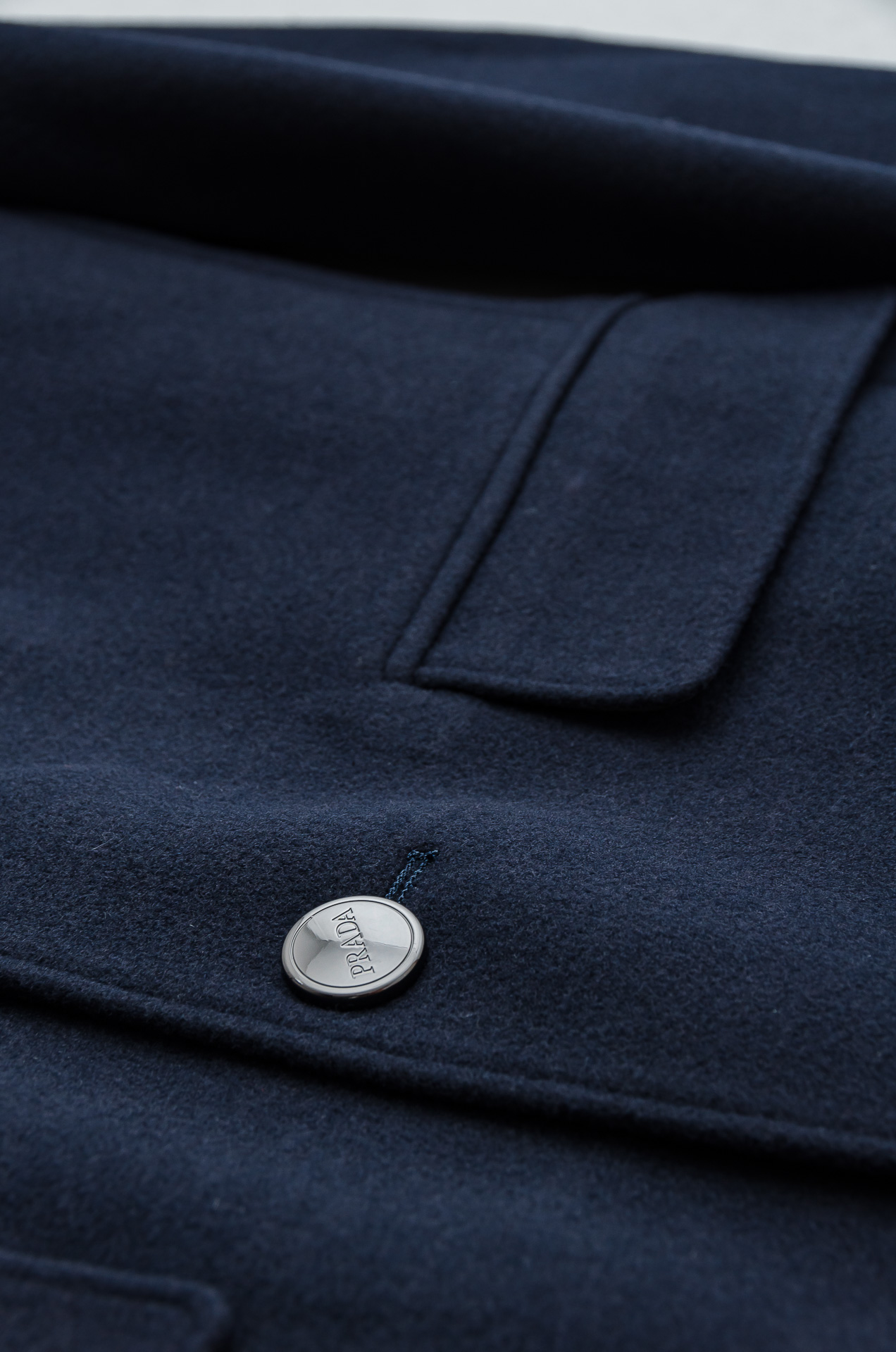 PRADA普拉达26FW秋冬新款绵羊毛混纺西服#三粒扣商务休闲西装外套！同步官网发售 最新款羊毛西装，在