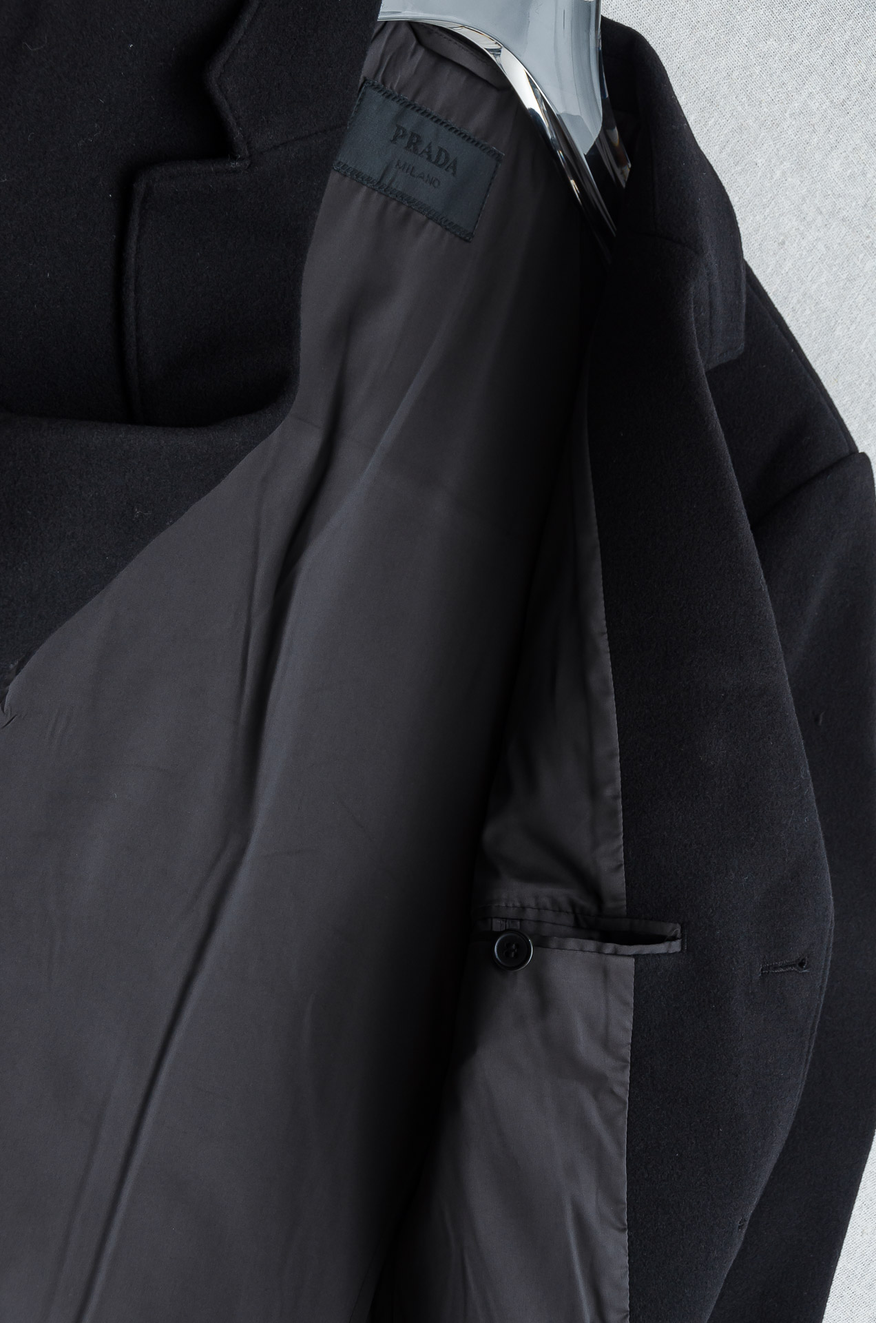 PRADA普拉达26FW秋冬新款绵羊毛混纺西服#三粒扣商务休闲西装外套！同步官网发售 最新款羊毛西装，在