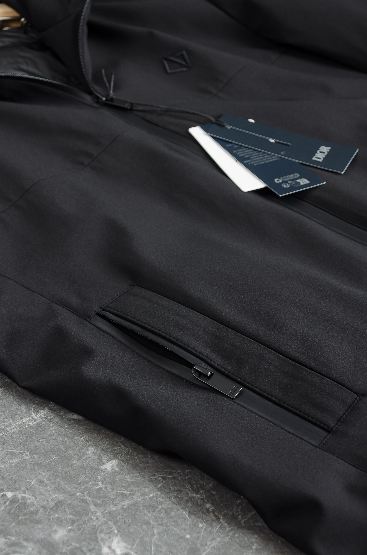 New# Di*or 迪/奥 5️⃣2025FW最新白鹅绒填充连帽男士羽绒服外套#填充物:90% 白鹅绒