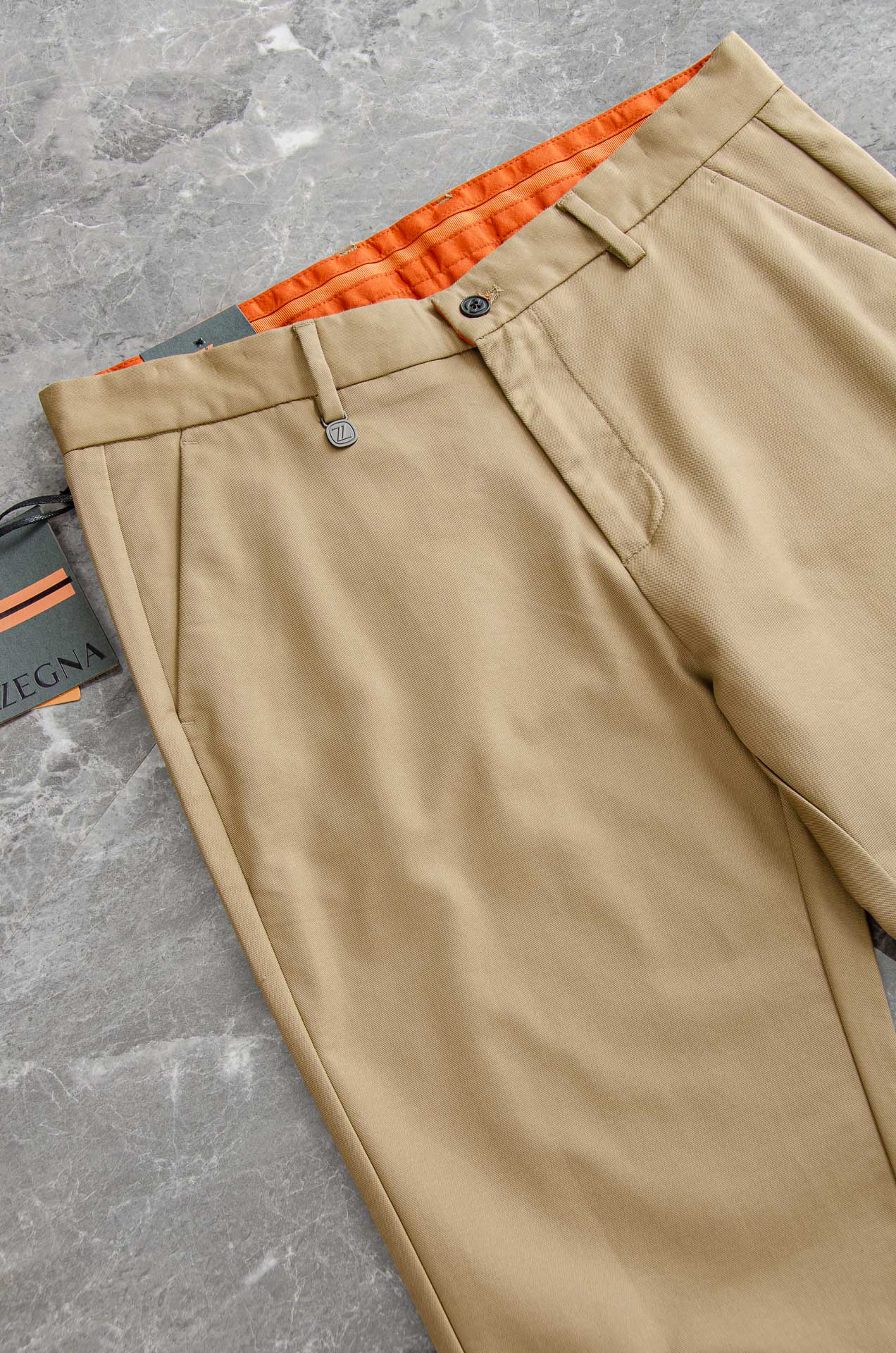 zegna杰尼亚25FW秋冬新款轻奢时尚定制休闲西裤，简洁干练的风格，精致卓越的品质男装，每款的设计点跟