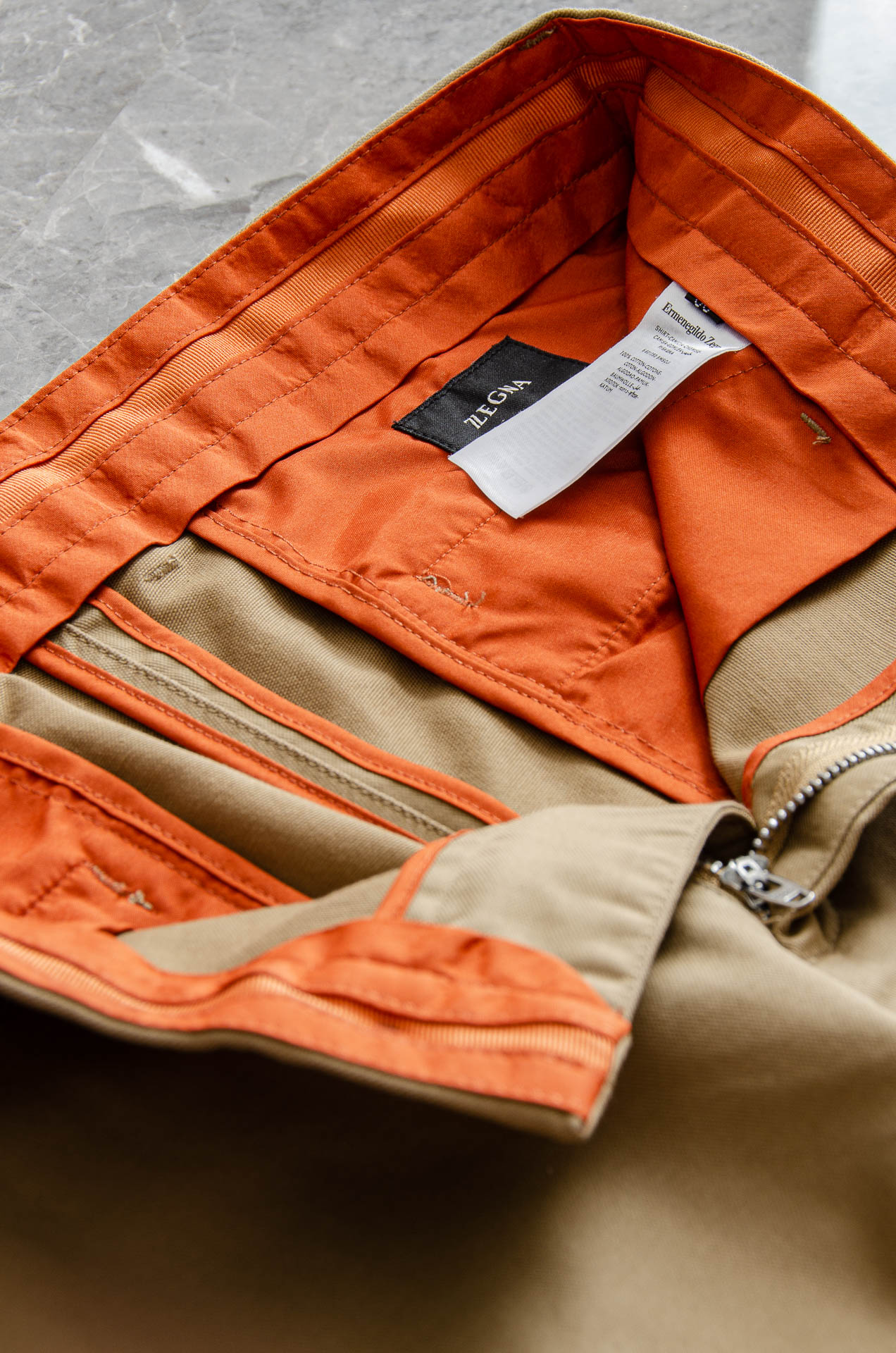 zegna杰尼亚25FW秋冬新款轻奢时尚定制休闲西裤，简洁干练的风格，精致卓越的品质男装，每款的设计点跟