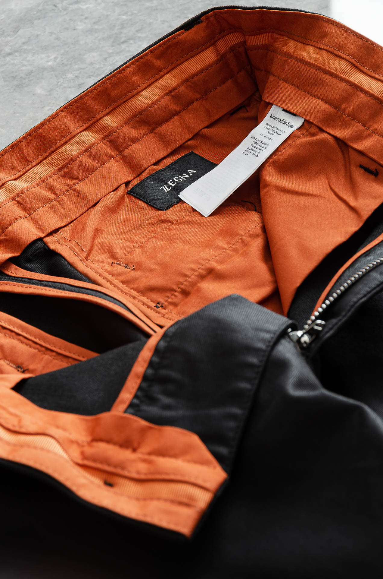 zegna杰尼亚25FW秋冬新款轻奢时尚定制休闲西裤，简洁干练的风格，精致卓越的品质男装，每款的设计点跟