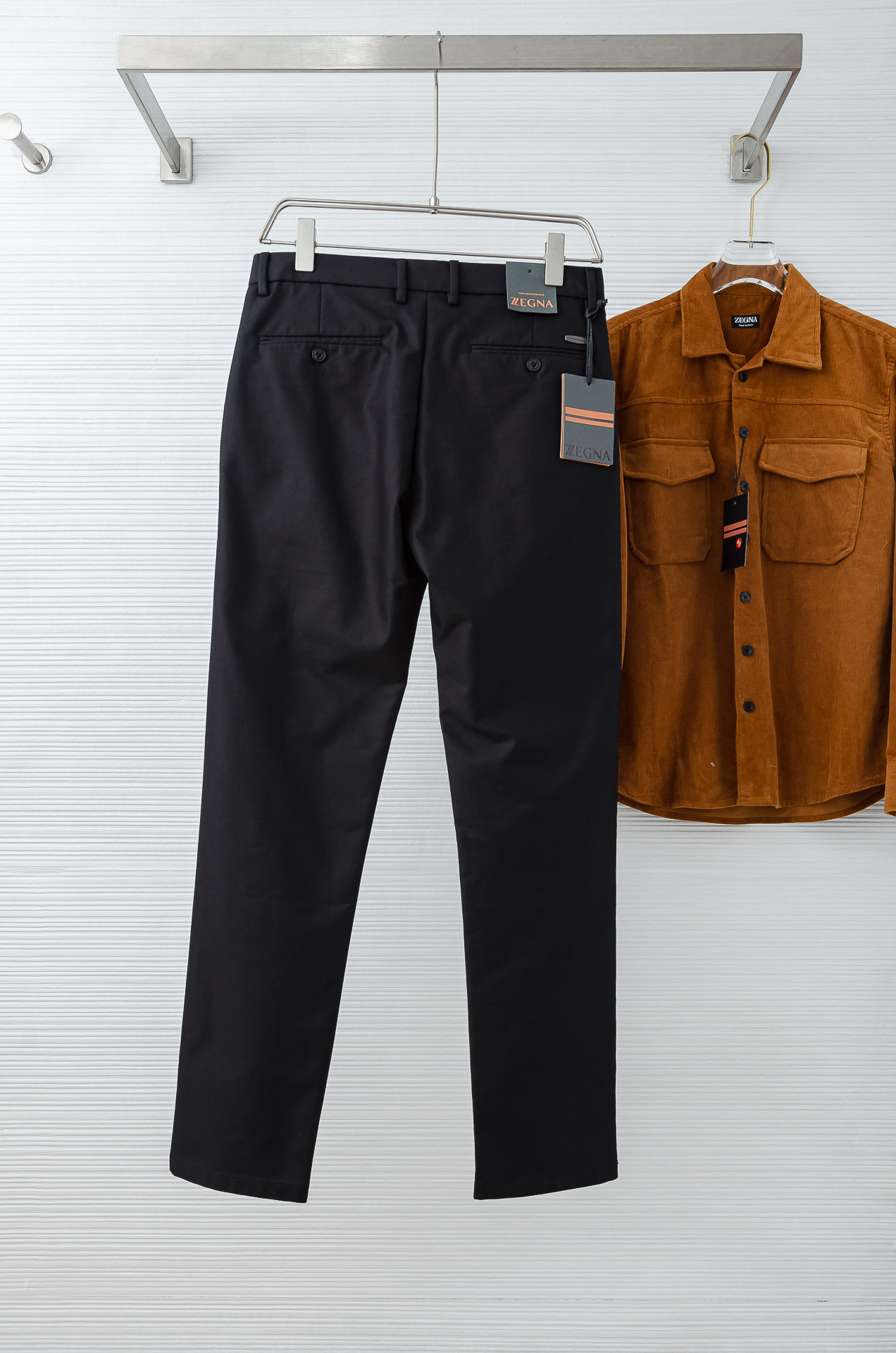 Zeg#na. 杰尼/亚25FW秋冬新款轻奢时尚定制休闲西裤#简洁干练的风格，精致卓越的品质男装，每款的