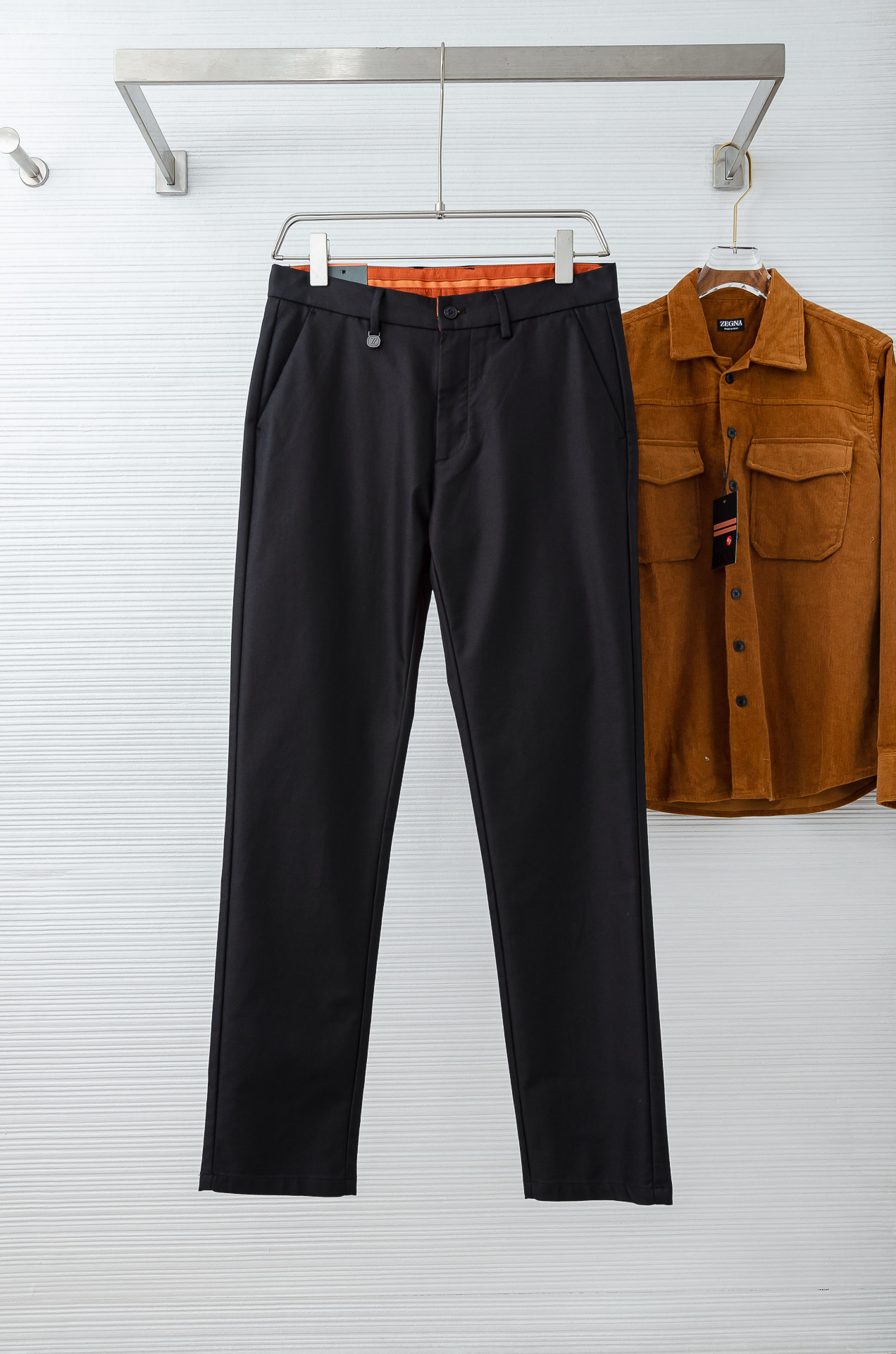 Zeg#na. 杰尼/亚25FW秋冬新款轻奢时尚定制休闲西裤#简洁干练的风格，精致卓越的品质男装，每款的