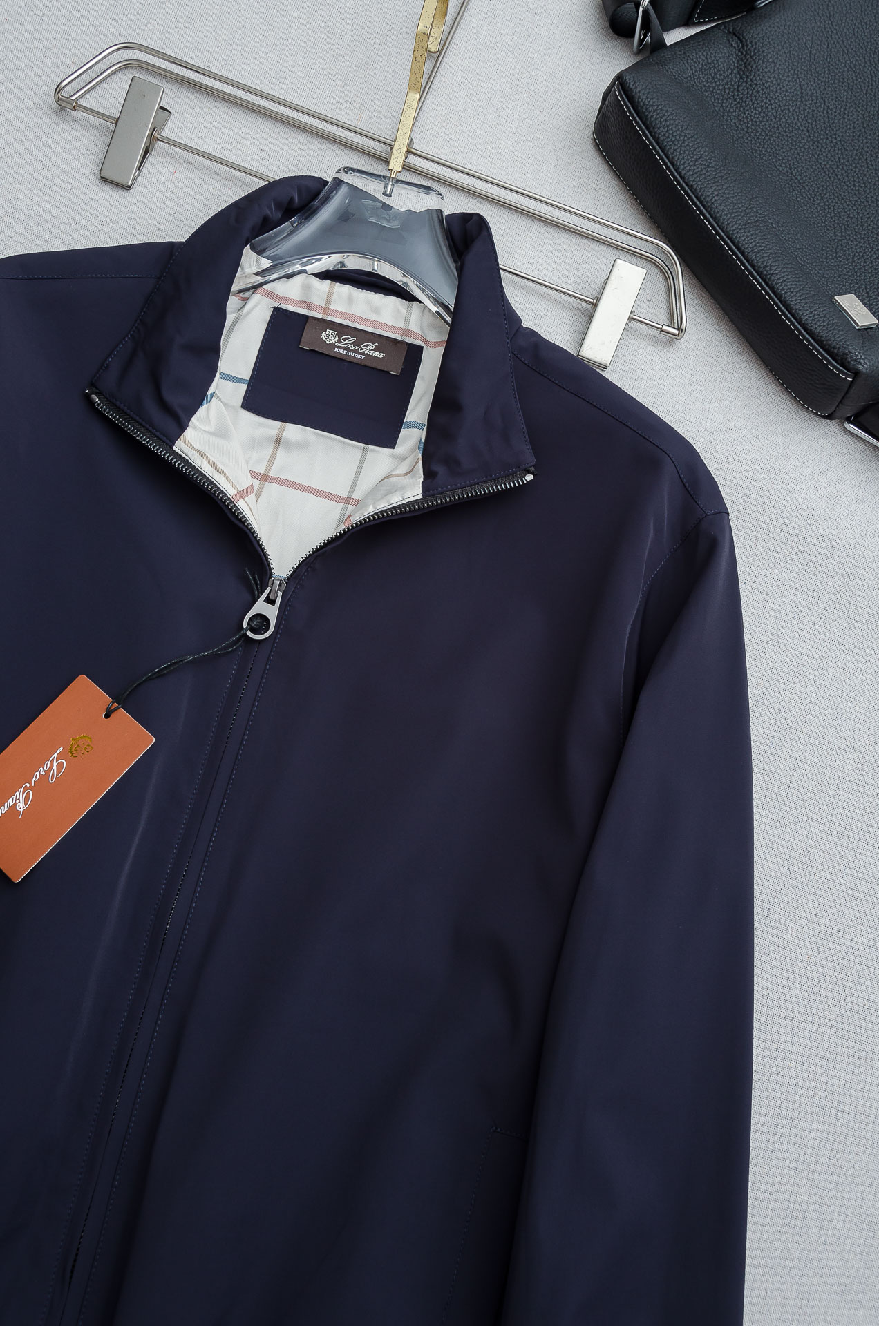 lP🆕 Fw最新高密度三防面料防风防水防撕裂商务休闲男士夹克外套#面料精选客供进口100%聚酯纤维里布：