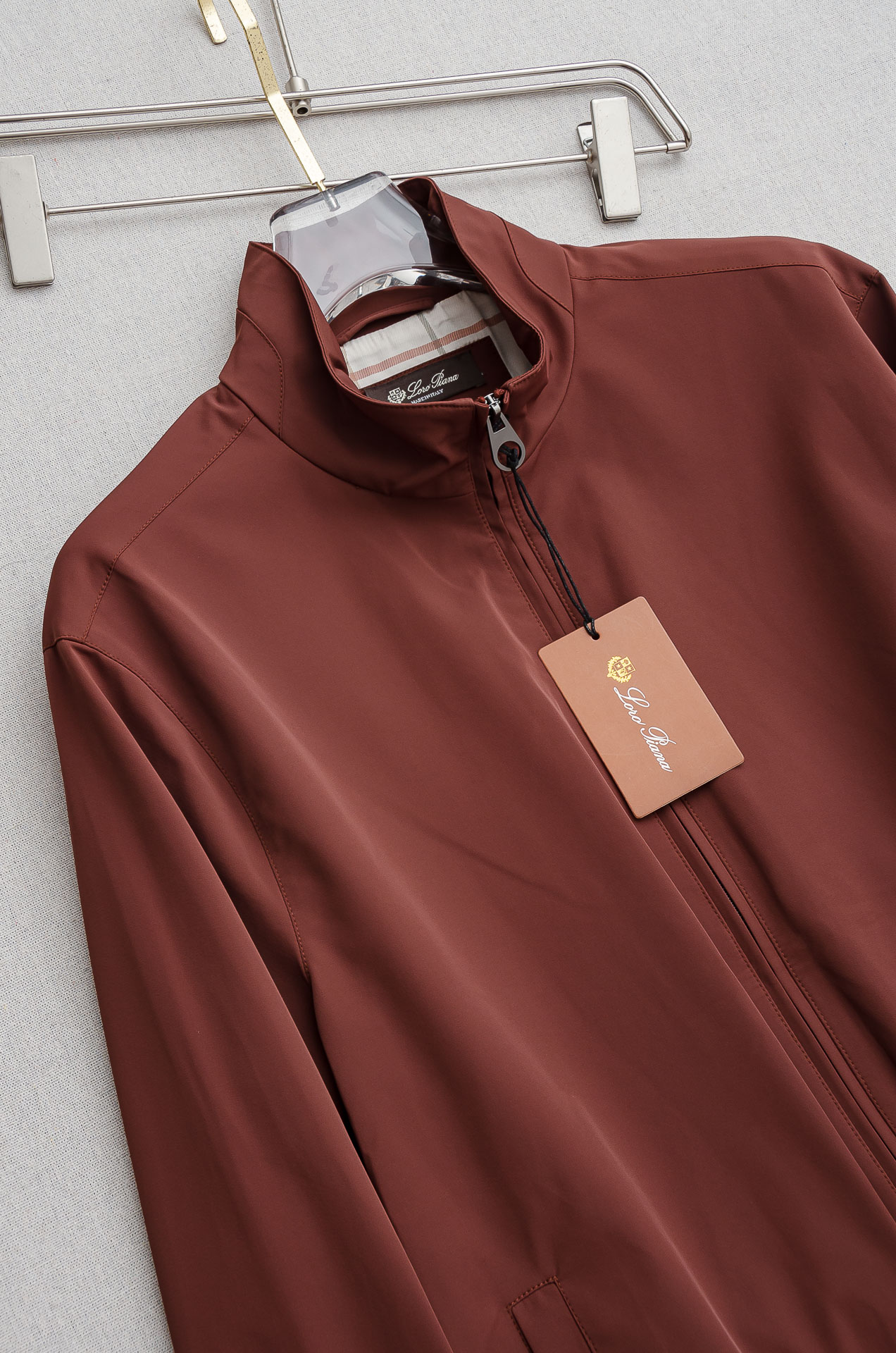 lP🆕 Fw最新高密度三防面料防风防水防撕裂商务休闲男士夹克外套#面料精选客供进口100%聚酯纤维里布：