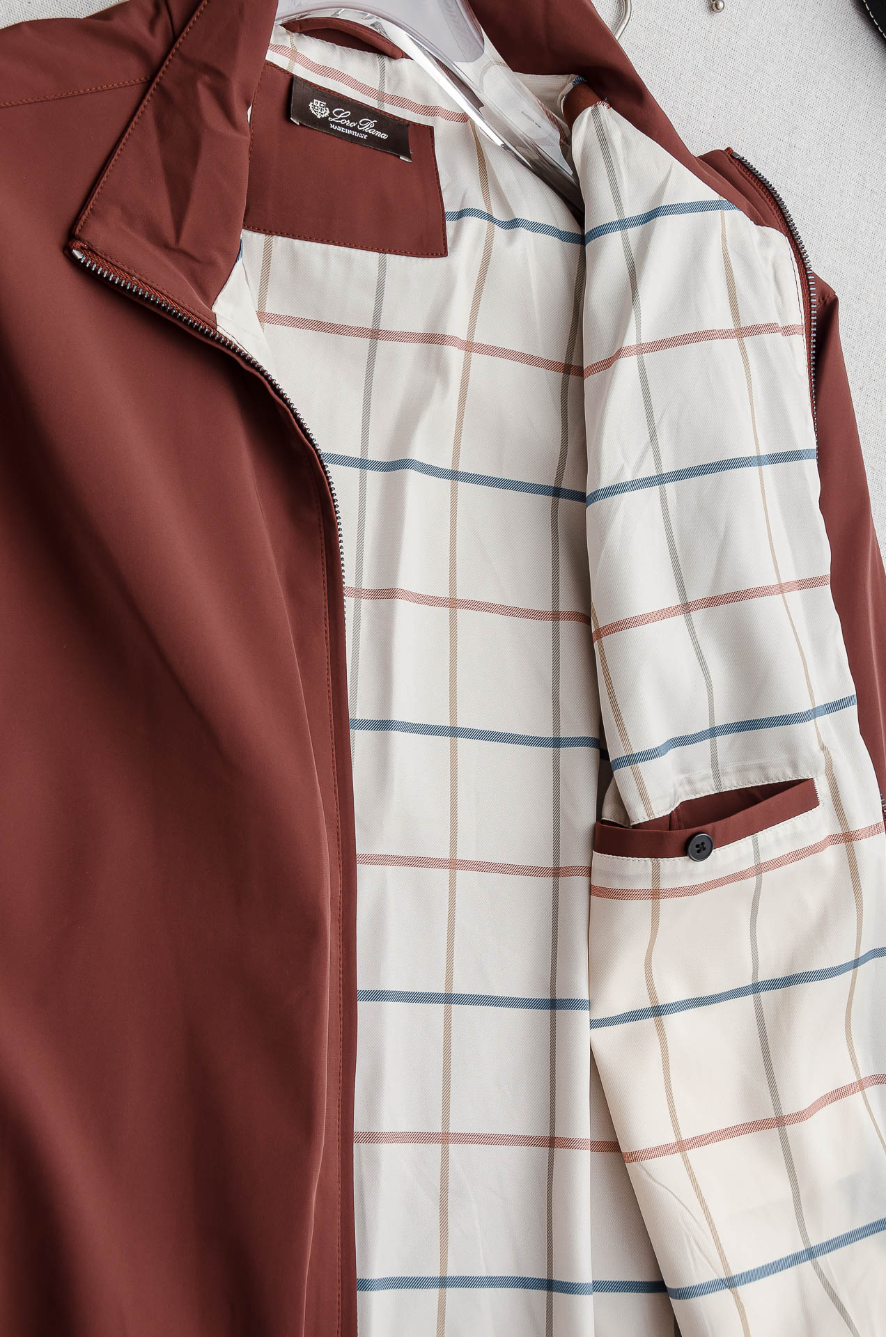 lP🆕 Fw最新高密度三防面料防风防水防撕裂商务休闲男士夹克外套#面料精选客供进口100%聚酯纤维里布：