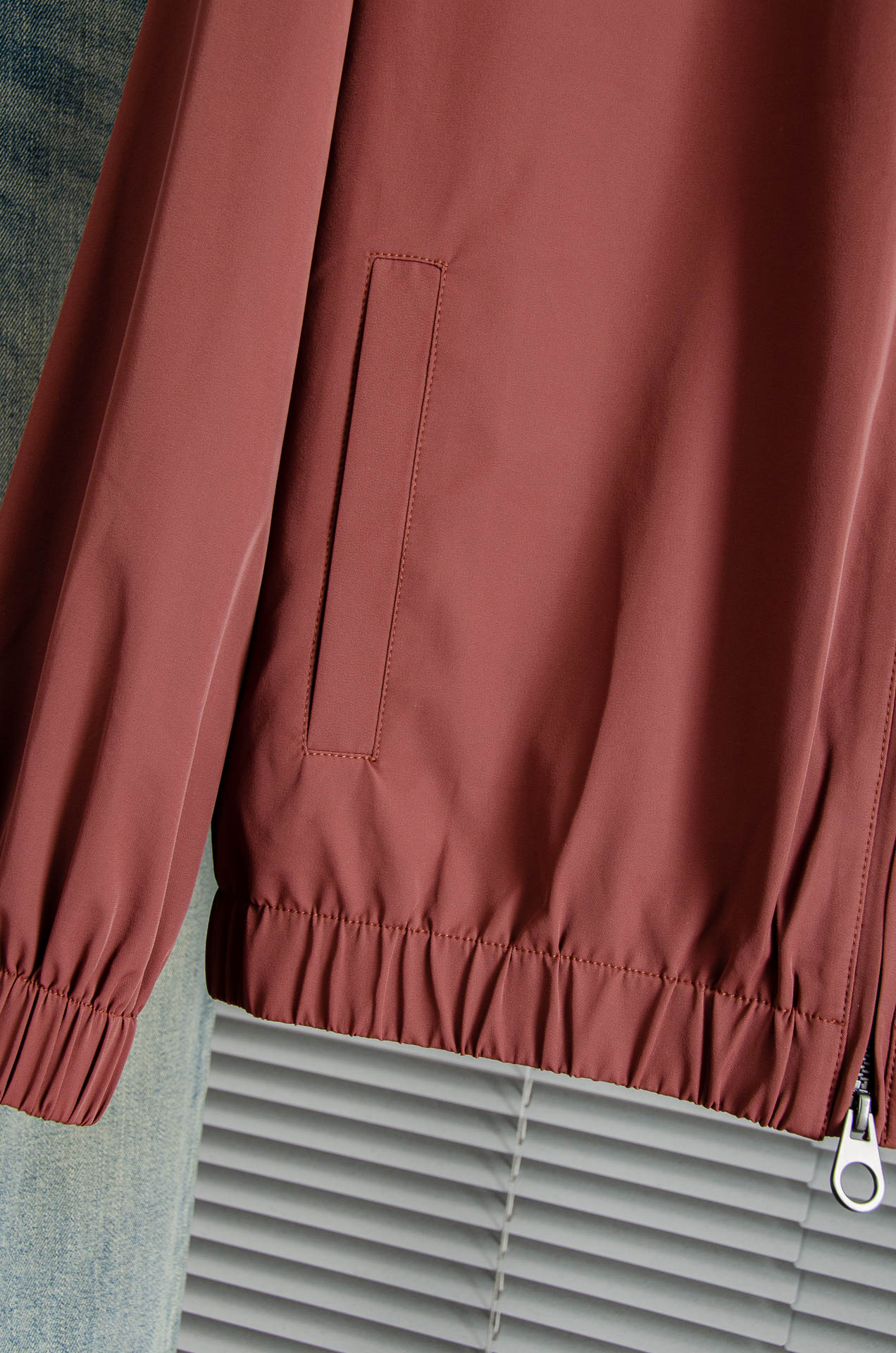 lP🆕 Fw最新高密度三防面料防风防水防撕裂商务休闲男士夹克外套#面料精选客供进口100%聚酯纤维里布：