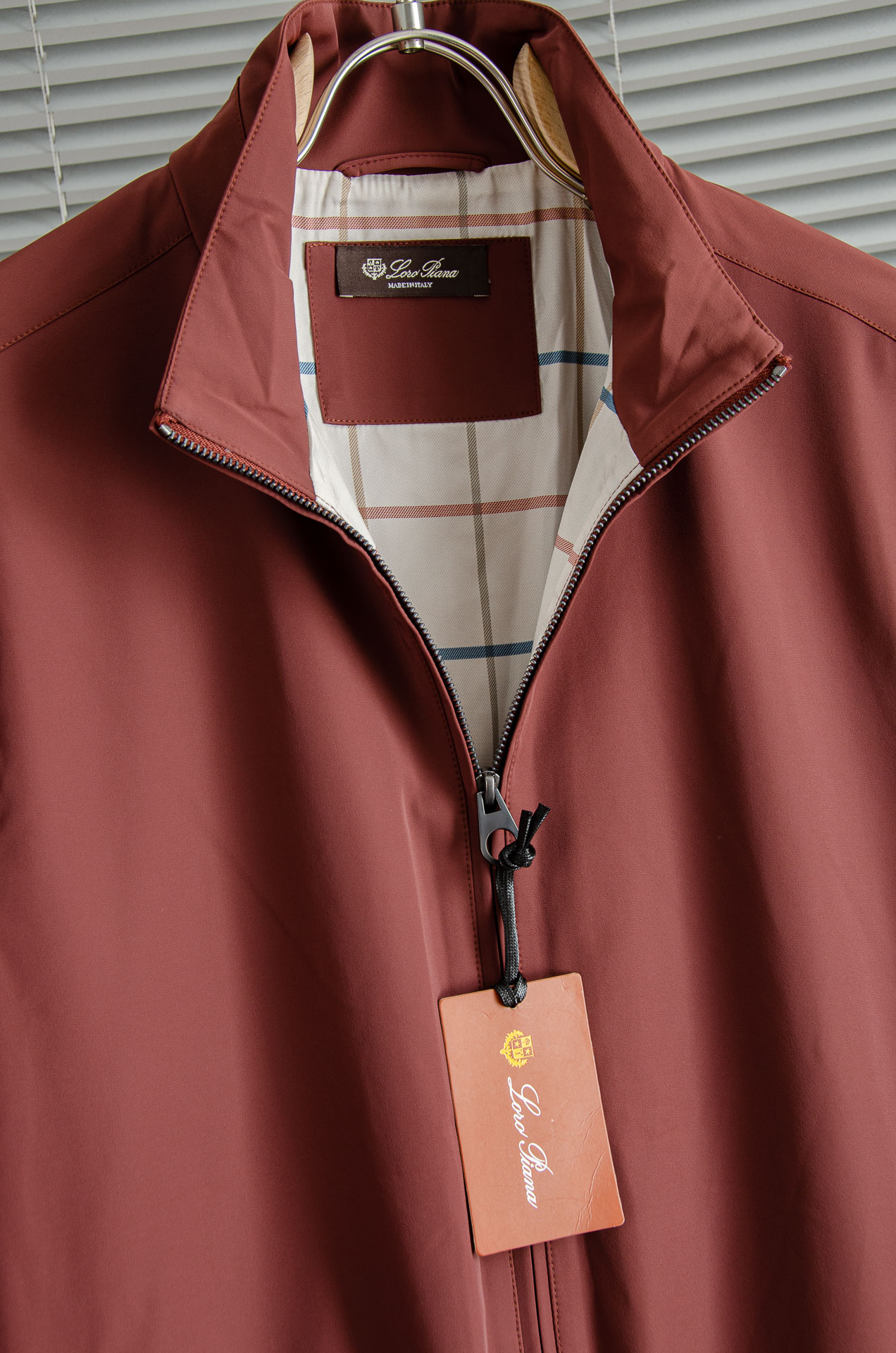 lP🆕 Fw最新高密度三防面料防风防水防撕裂商务休闲男士夹克外套#面料精选客供进口100%聚酯纤维里布：