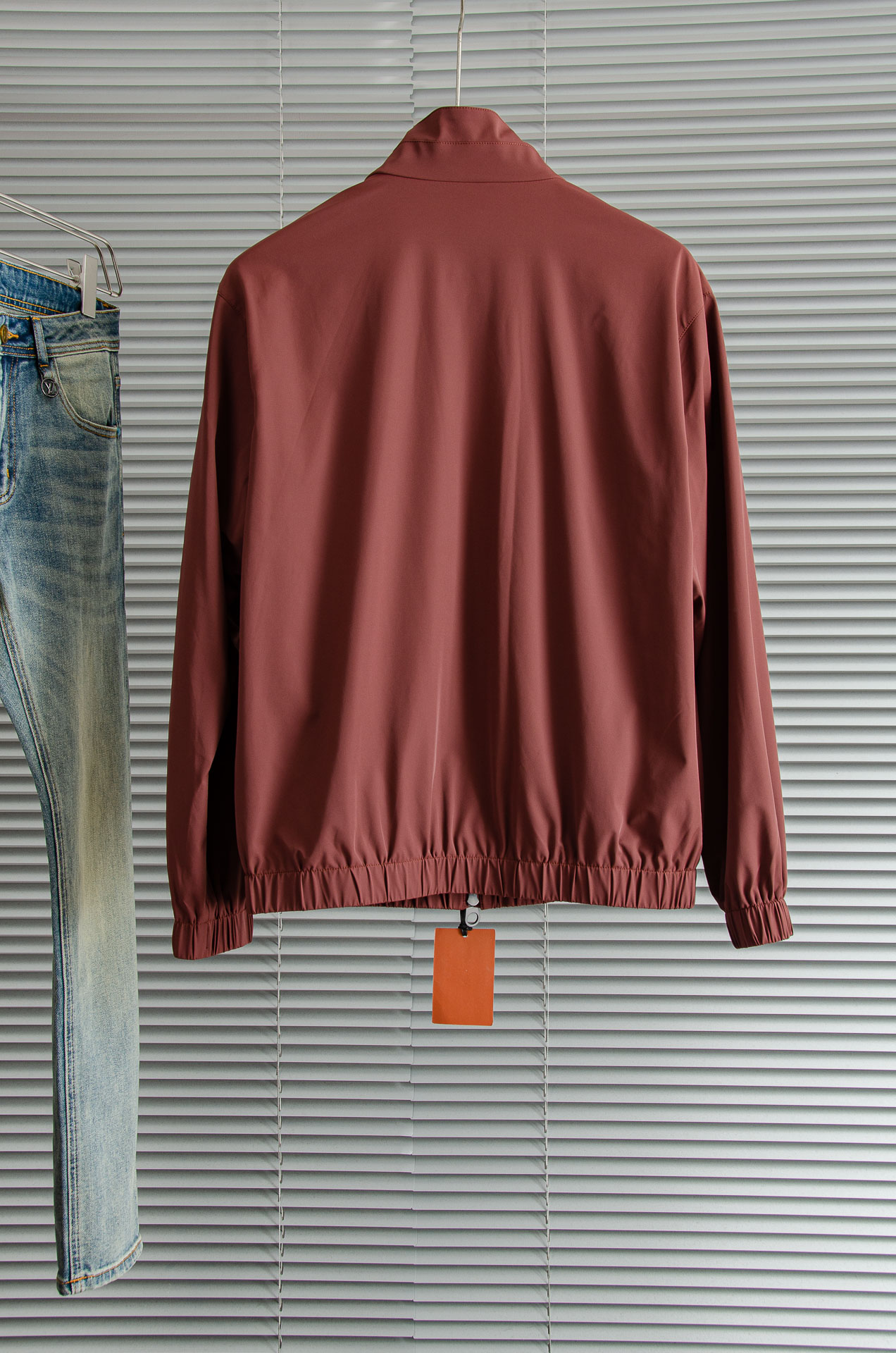 lP🆕 Fw最新高密度三防面料防风防水防撕裂商务休闲男士夹克外套#面料精选客供进口100%聚酯纤维里布：