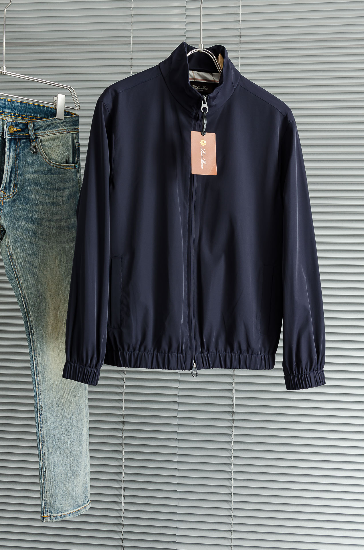 lP🆕 Fw最新高密度三防面料防风防水防撕裂商务休闲男士夹克外套#面料精选客供进口100%聚酯纤维里布：