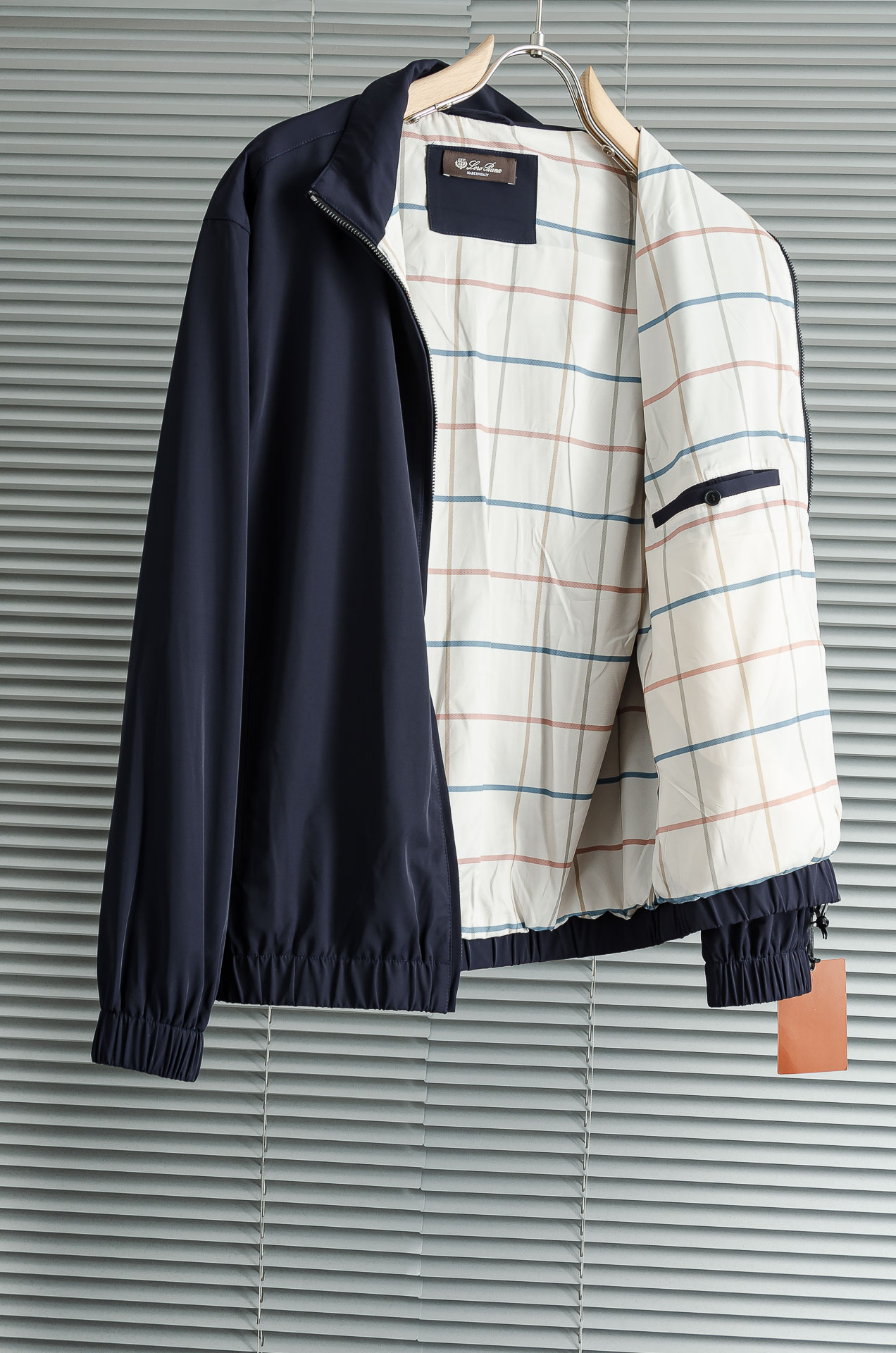 lP🆕 Fw最新高密度三防面料防风防水防撕裂商务休闲男士夹克外套#面料精选客供进口100%聚酯纤维里布：