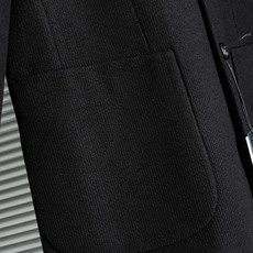 Di#or迪/奥2025FW羊毛混纺胸标点缀男士商务休闲西服#舒适有弹力,区别于普通的西装面料,这个是含 Di#or迪/奥2025FW羊毛混纺胸标点缀男士商务休闲西服#舒适有弹力,区别于普通的西装面料,这个是含