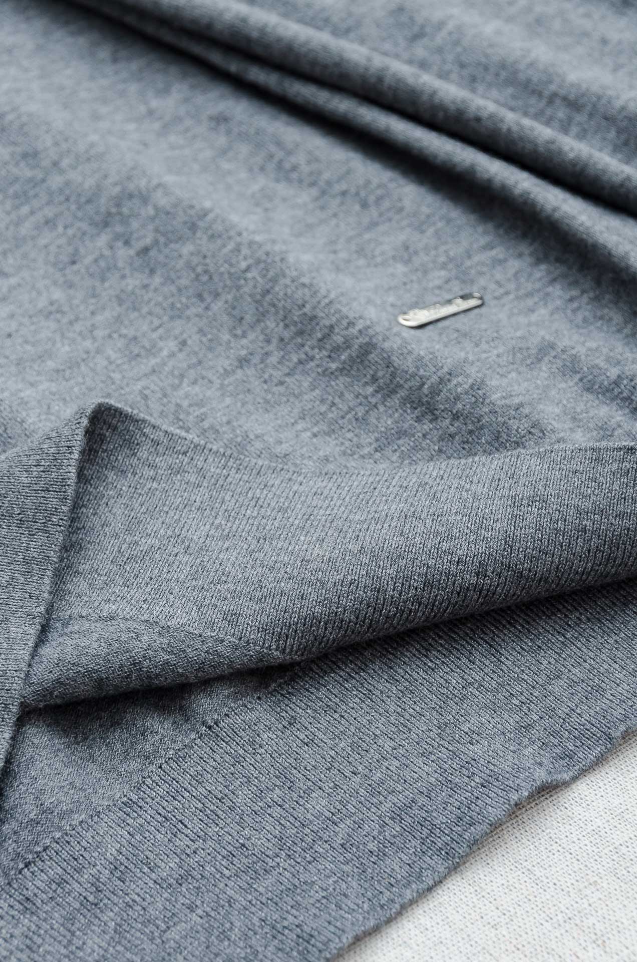 lP🆕 FW进口羊毛混纺面料男士翻领长袖毛衫#采用:46.3%腈纶+20%棉+16.9%锦纶+14.7%