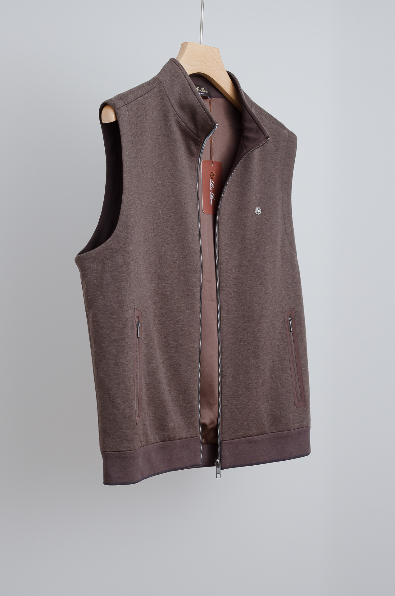 ☀️☀️ lP🆕 FW最新羊毛针织小立领男士马甲背心外套#采用46.5%聚酯纤维+31.1%羊毛+22.