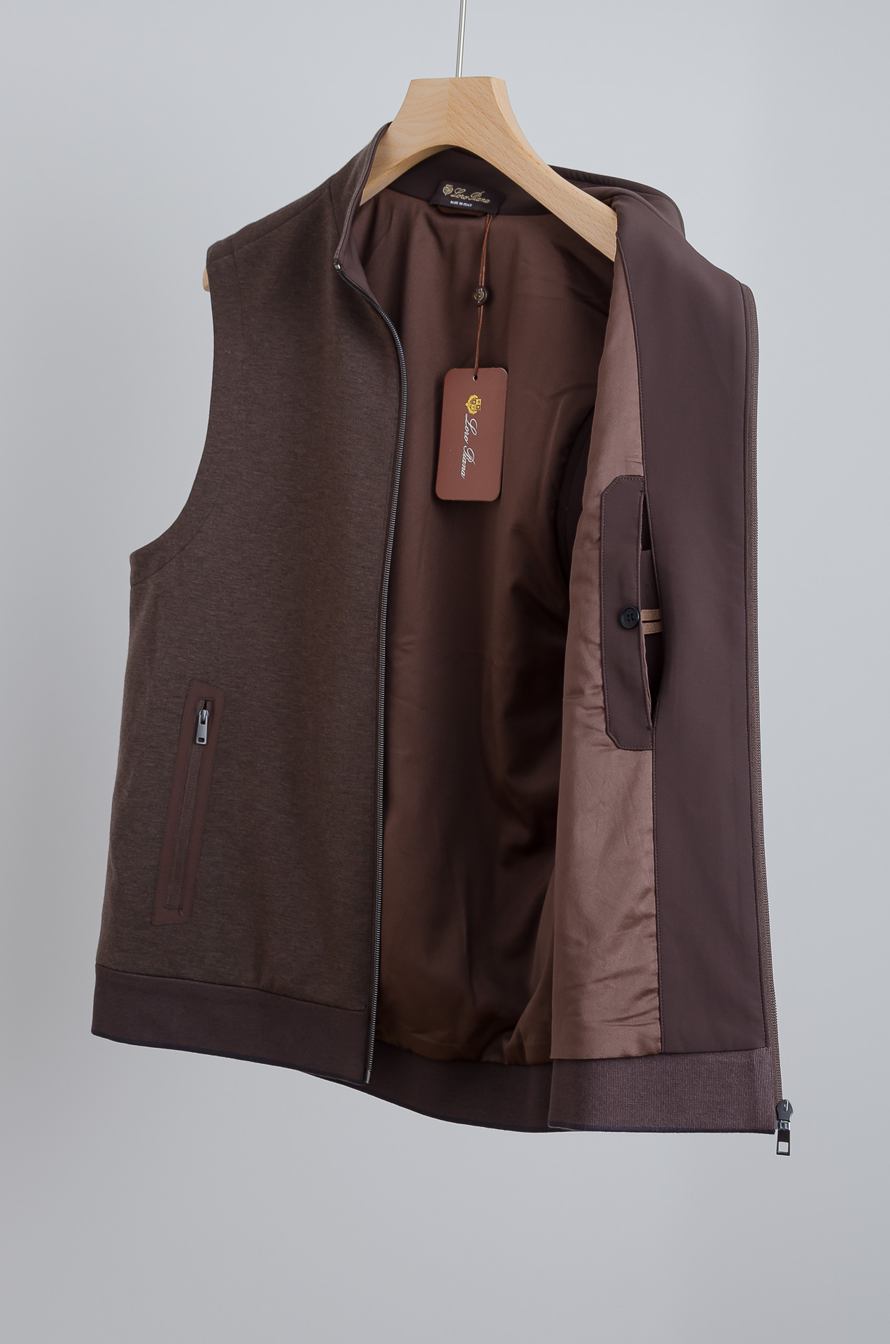 ☀️☀️ lP🆕 FW最新羊毛针织小立领男士马甲背心外套#采用46.5%聚酯纤维+31.1%羊毛+22.