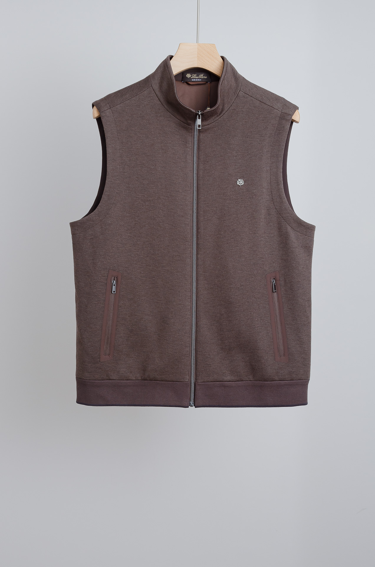 ☀️☀️ lP🆕 FW最新羊毛针织小立领男士马甲背心外套#采用46.5%聚酯纤维+31.1%羊毛+22.