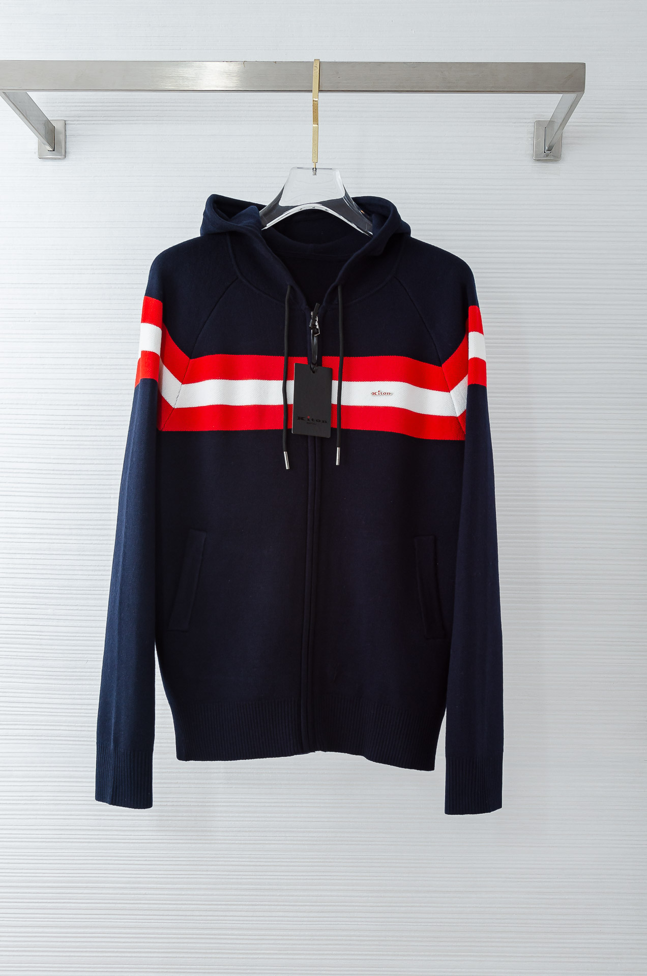 Kit#on 2025秋冬新品高端品质顶级版本 ！男士高端简约羊绒羊毛混纺开衫毛衣/羊毛衫# 高端Cou