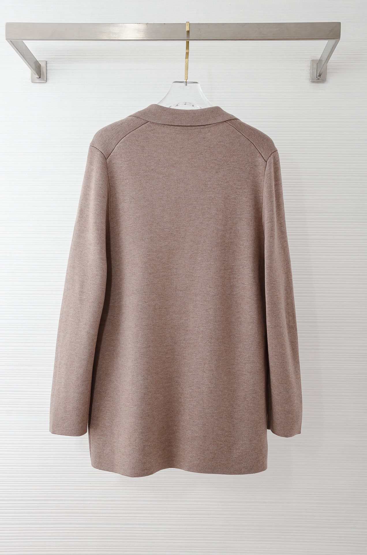 Loro*Piana 2025//秋冬新品高端品质顶级版本 ！男士高端简约羊绒羊毛混纺中长款开衫毛衣/羊