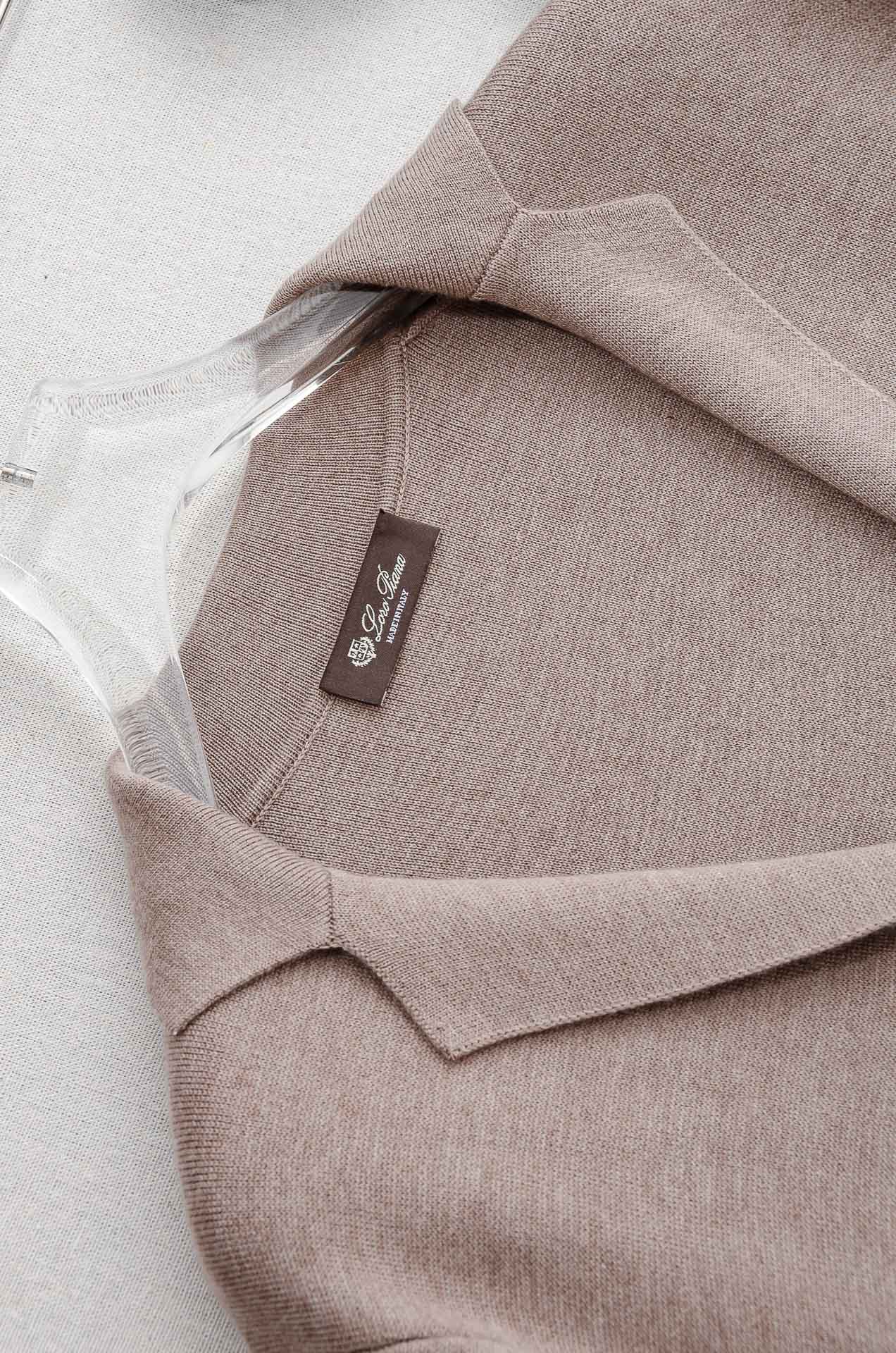 Loro*Piana 2025//秋冬新品高端品质顶级版本 ！男士高端简约羊绒羊毛混纺中长款开衫毛衣/羊