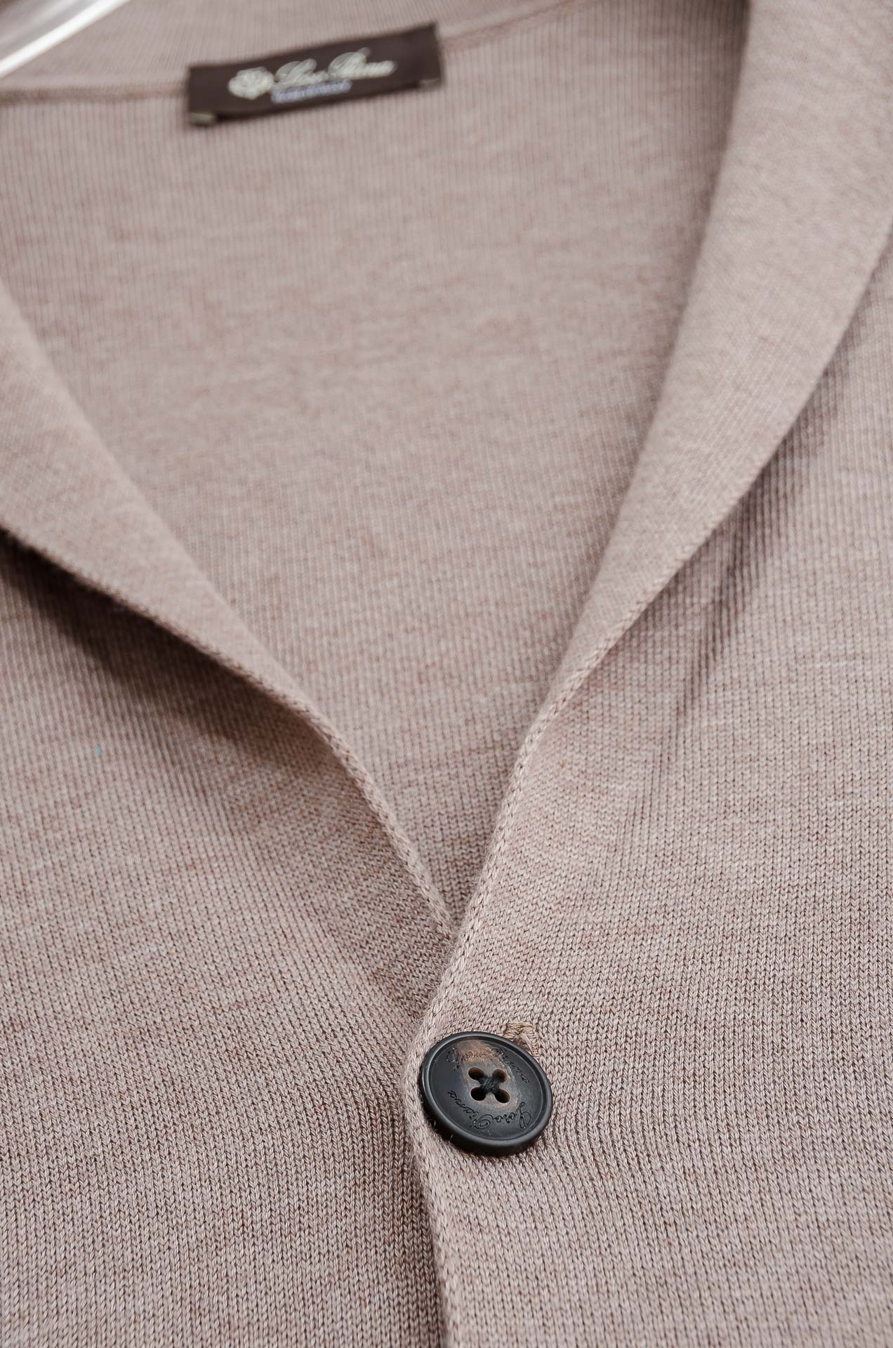 Loro*Piana 2025//秋冬新品高端品质顶级版本 ！男士高端简约羊绒羊毛混纺中长款开衫毛衣/羊