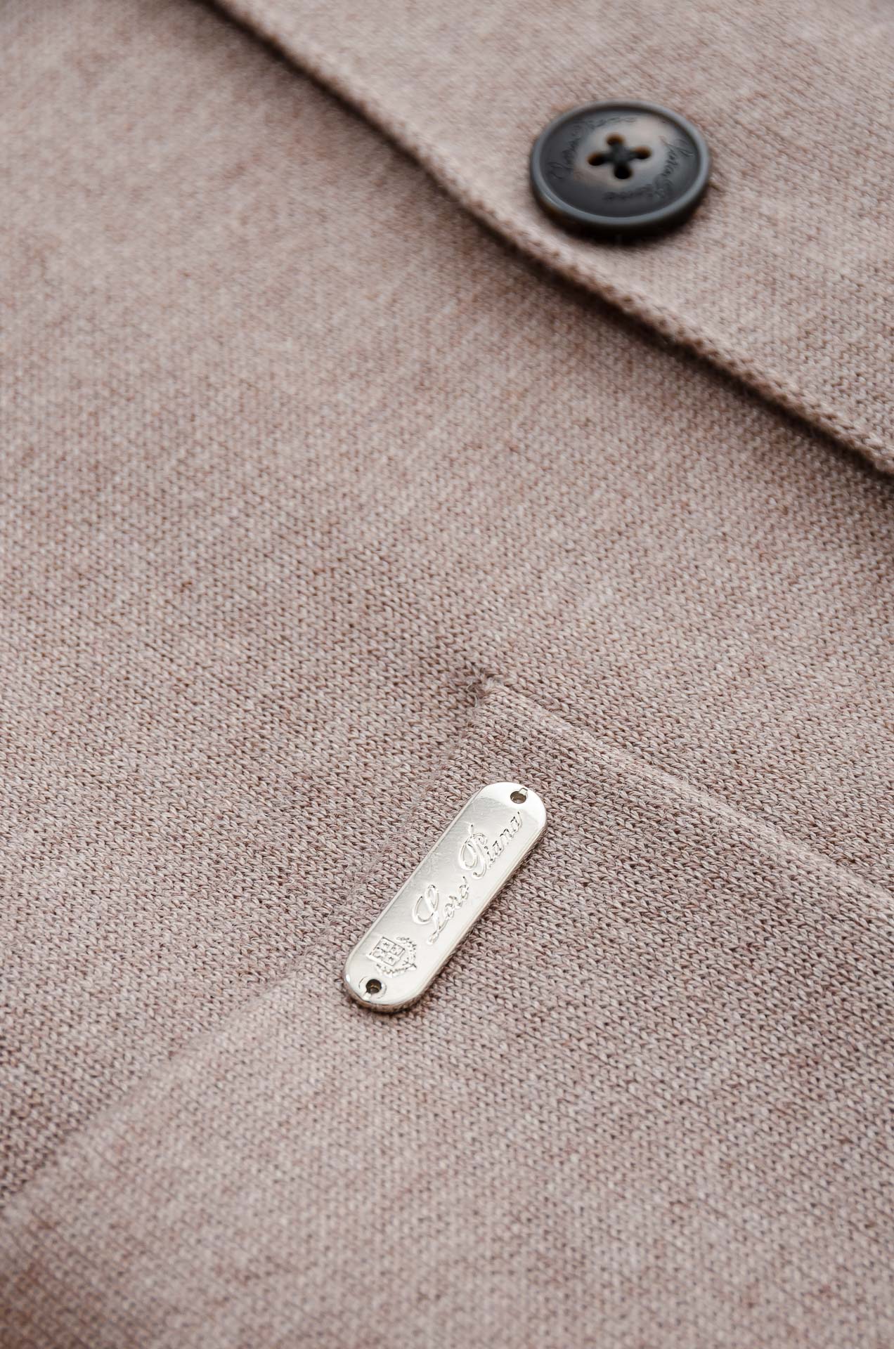 Loro*Piana 2025//秋冬新品高端品质顶级版本 ！男士高端简约羊绒羊毛混纺中长款开衫毛衣/羊