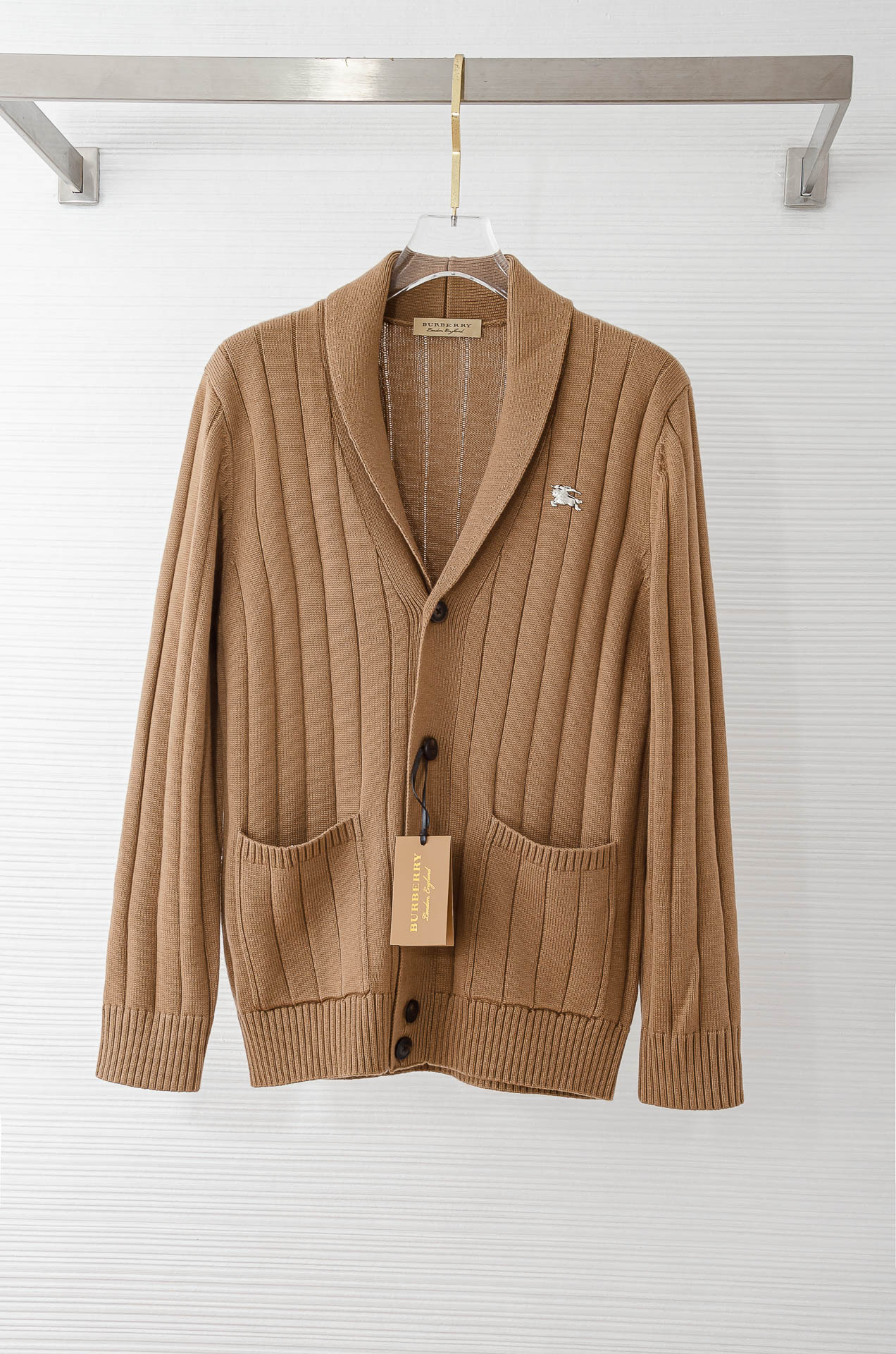 BUR＊BERRY巴宝＊莉25FW高端品质顶级版本 ！男士高端简约羊绒羊毛混纺开衫毛衣/羊毛衫#25年F