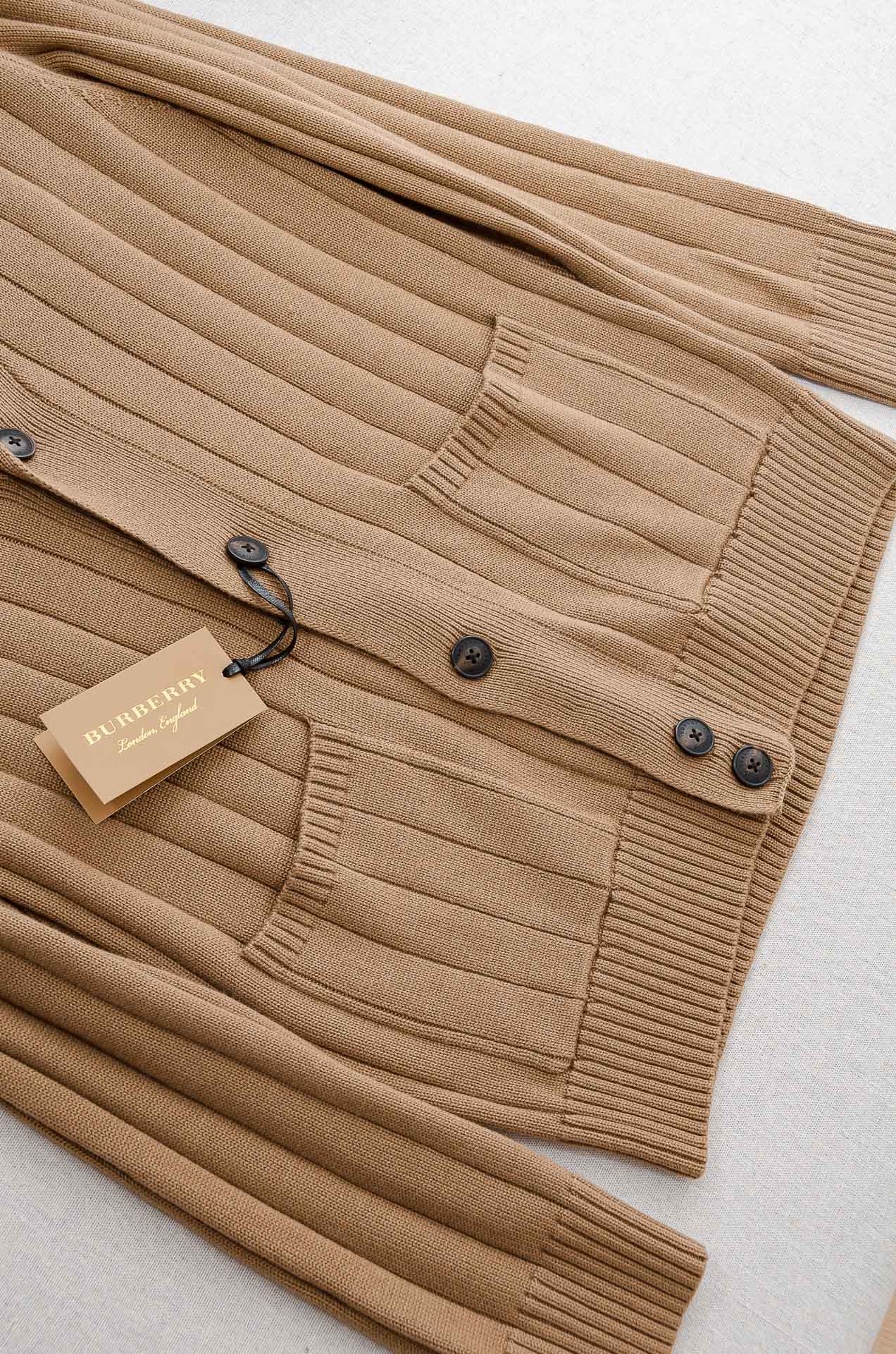 BUR＊BERRY巴宝＊莉25FW高端品质顶级版本 ！男士高端简约羊绒羊毛混纺开衫毛衣/羊毛衫#25年F