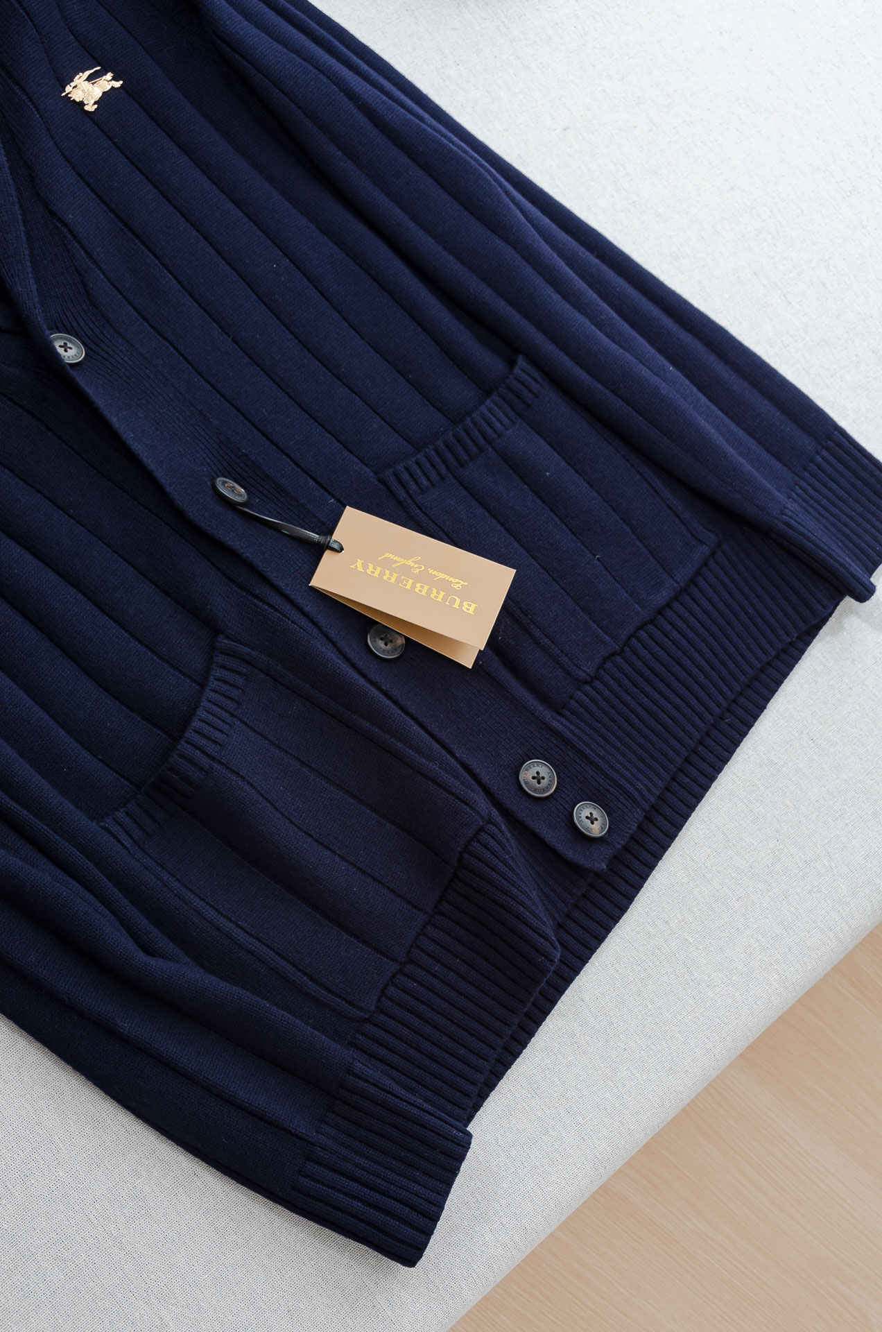 BUR＊BERRY巴宝＊莉25FW高端品质顶级版本 ！男士高端简约羊绒羊毛混纺开衫毛衣/羊毛衫#25年F