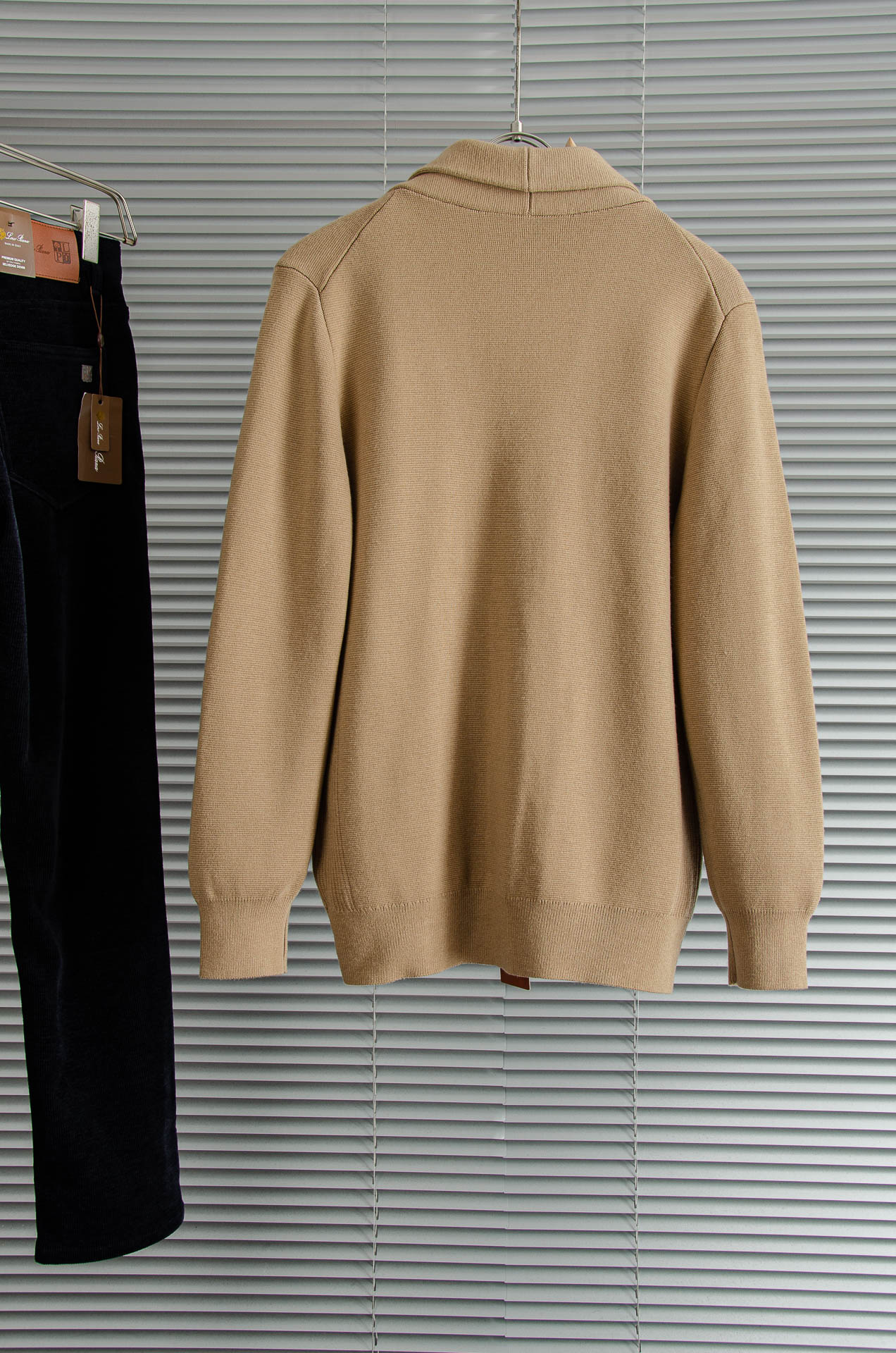 Loro*Piana / lP🆕 //秋冬新品高端品质顶级版本 ！男士高端简约羊绒羊毛混纺开衫毛衣/羊毛