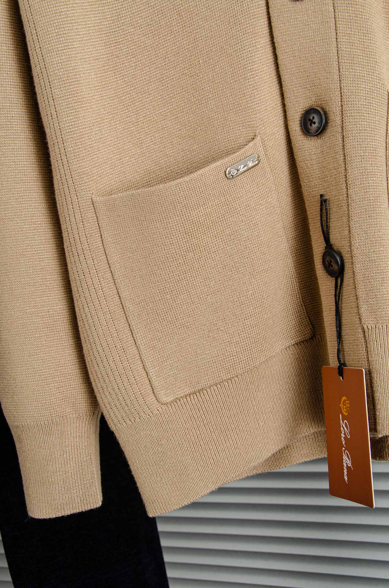 Loro*Piana / lP🆕 //秋冬新品高端品质顶级版本 ！男士高端简约羊绒羊毛混纺开衫毛衣/羊毛