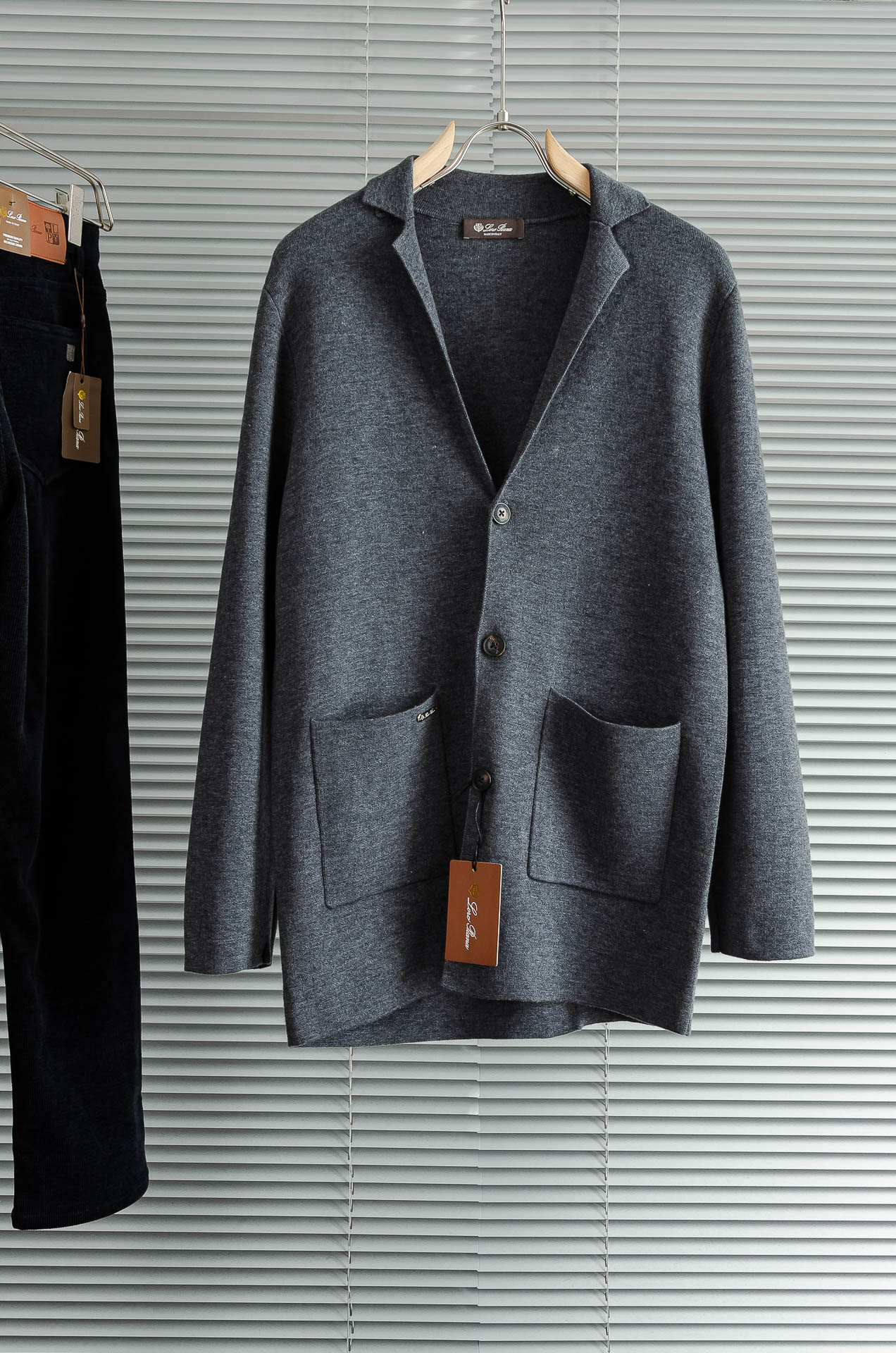 Loro*Piana / lP🆕 //秋冬新品高端品质顶级版本 ！男士高端简约羊绒羊毛混纺开衫毛衣/羊毛