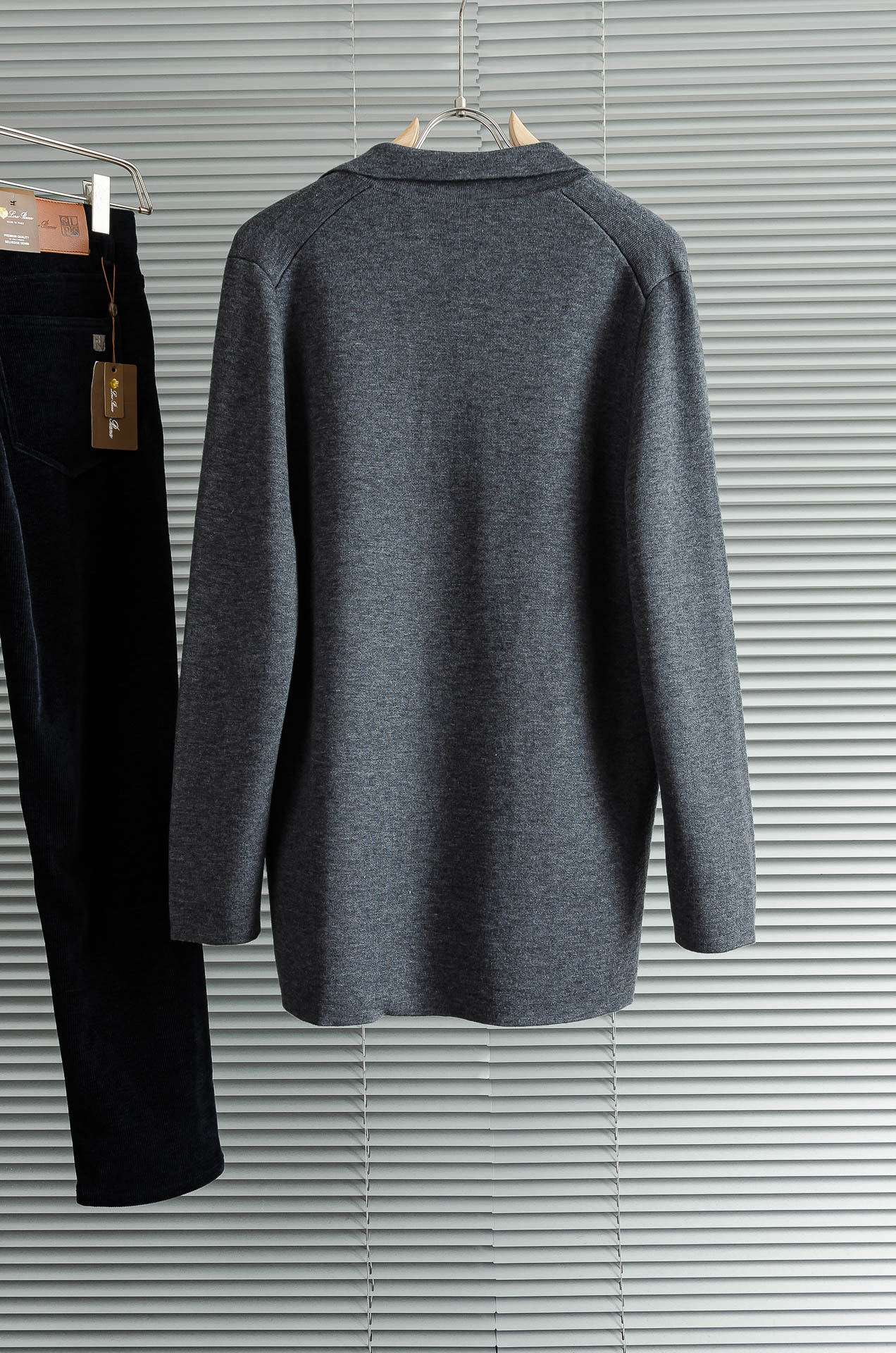 Loro*Piana / lP🆕 //秋冬新品高端品质顶级版本 ！男士高端简约羊绒羊毛混纺开衫毛衣/羊毛