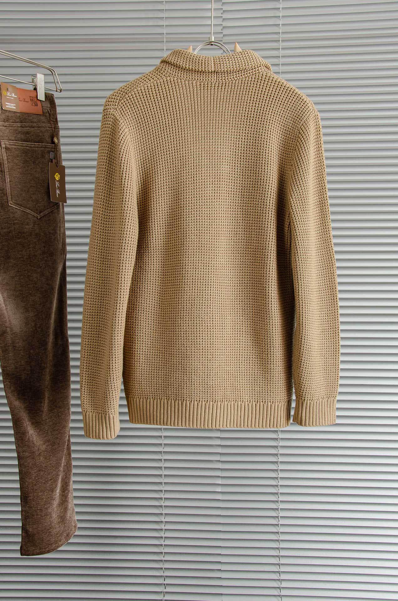 Loro*Piana / lP🆕 //秋冬新品高端品质顶级版本 ！男士高端简约羊绒羊毛混纺开衫毛衣/羊毛