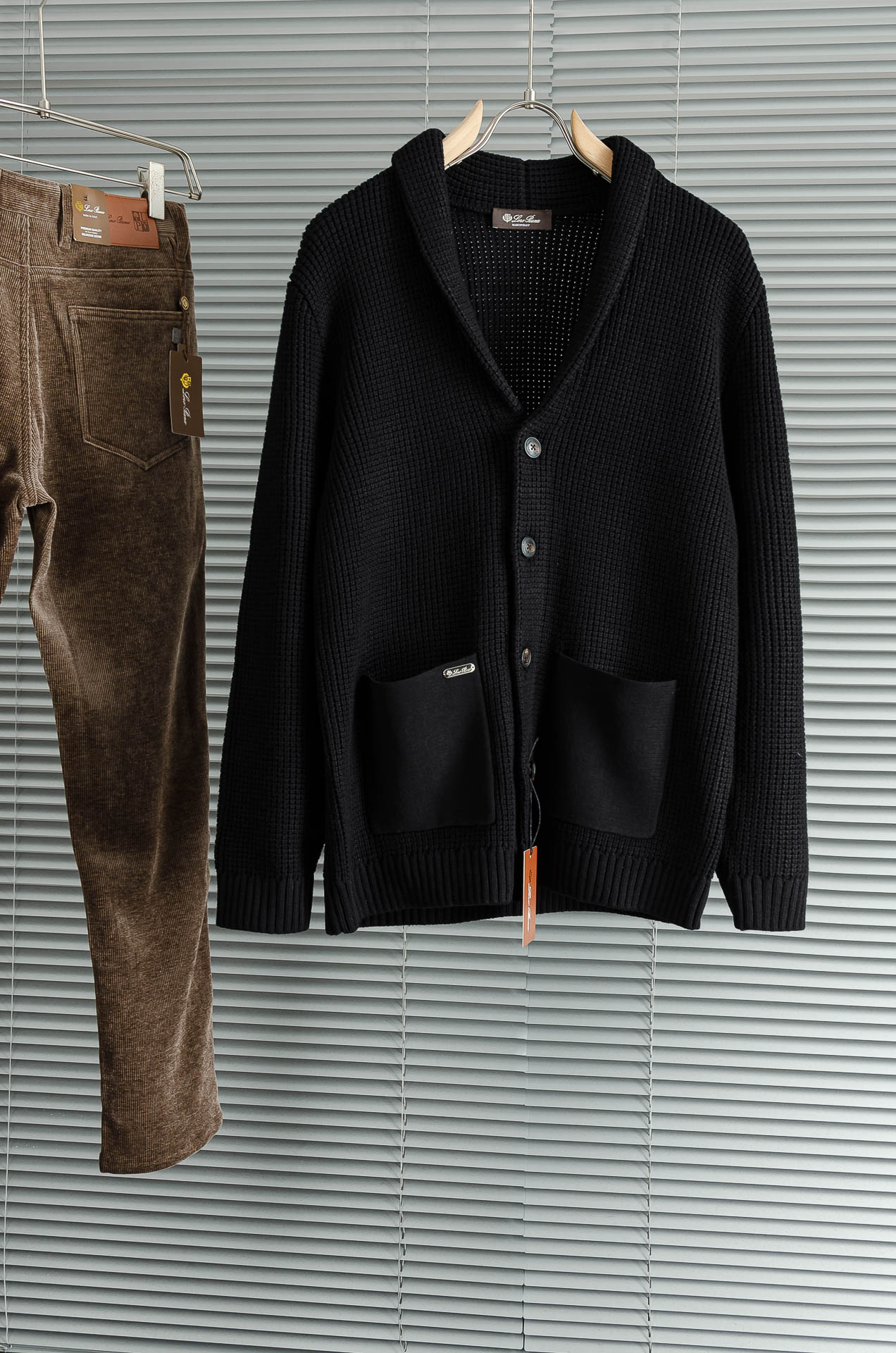 Loro*Piana / lP🆕 //秋冬新品高端品质顶级版本 ！男士高端简约羊绒羊毛混纺开衫毛衣/羊毛