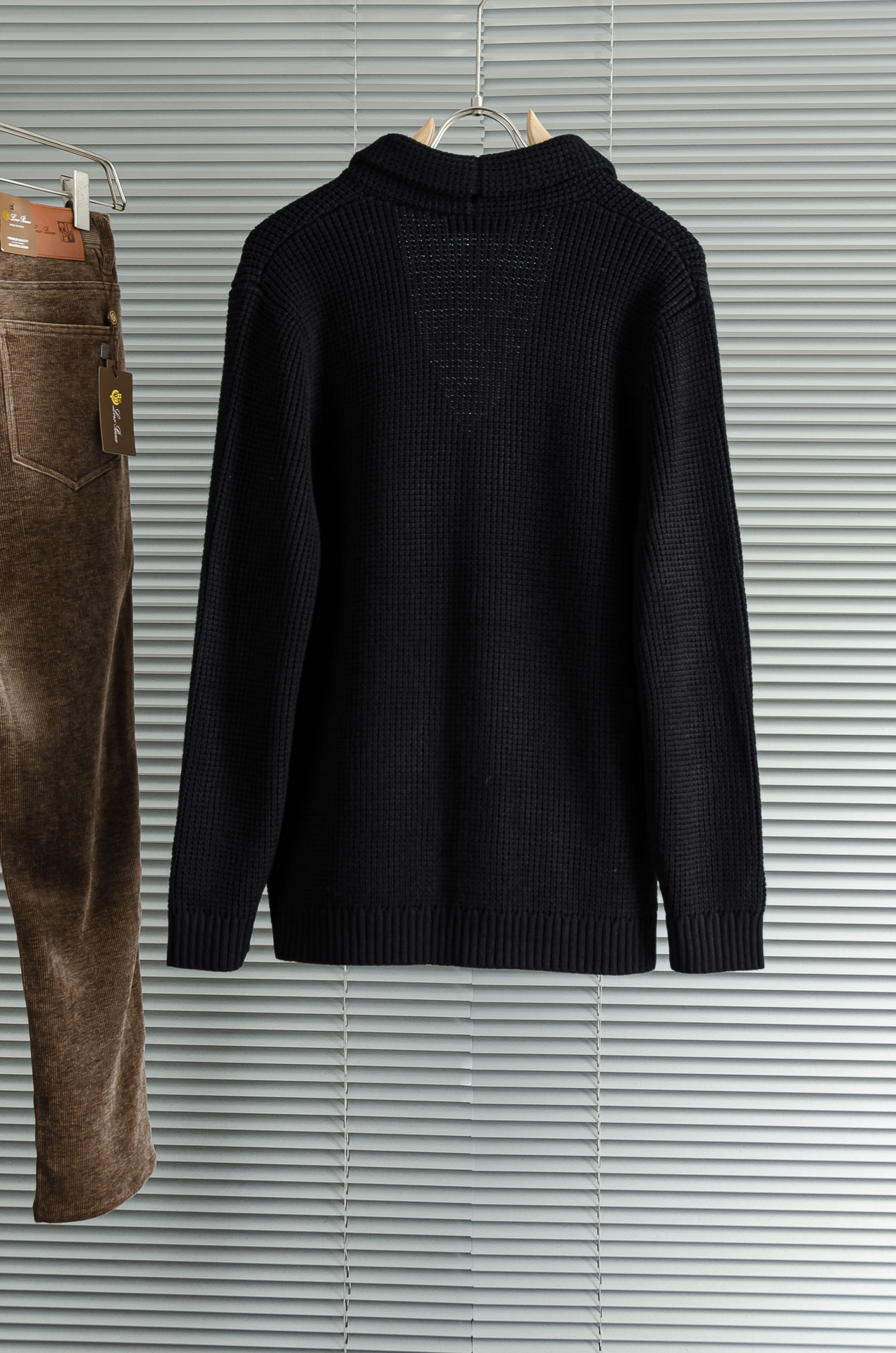 Loro*Piana / lP🆕 //秋冬新品高端品质顶级版本 ！男士高端简约羊绒羊毛混纺开衫毛衣/羊毛