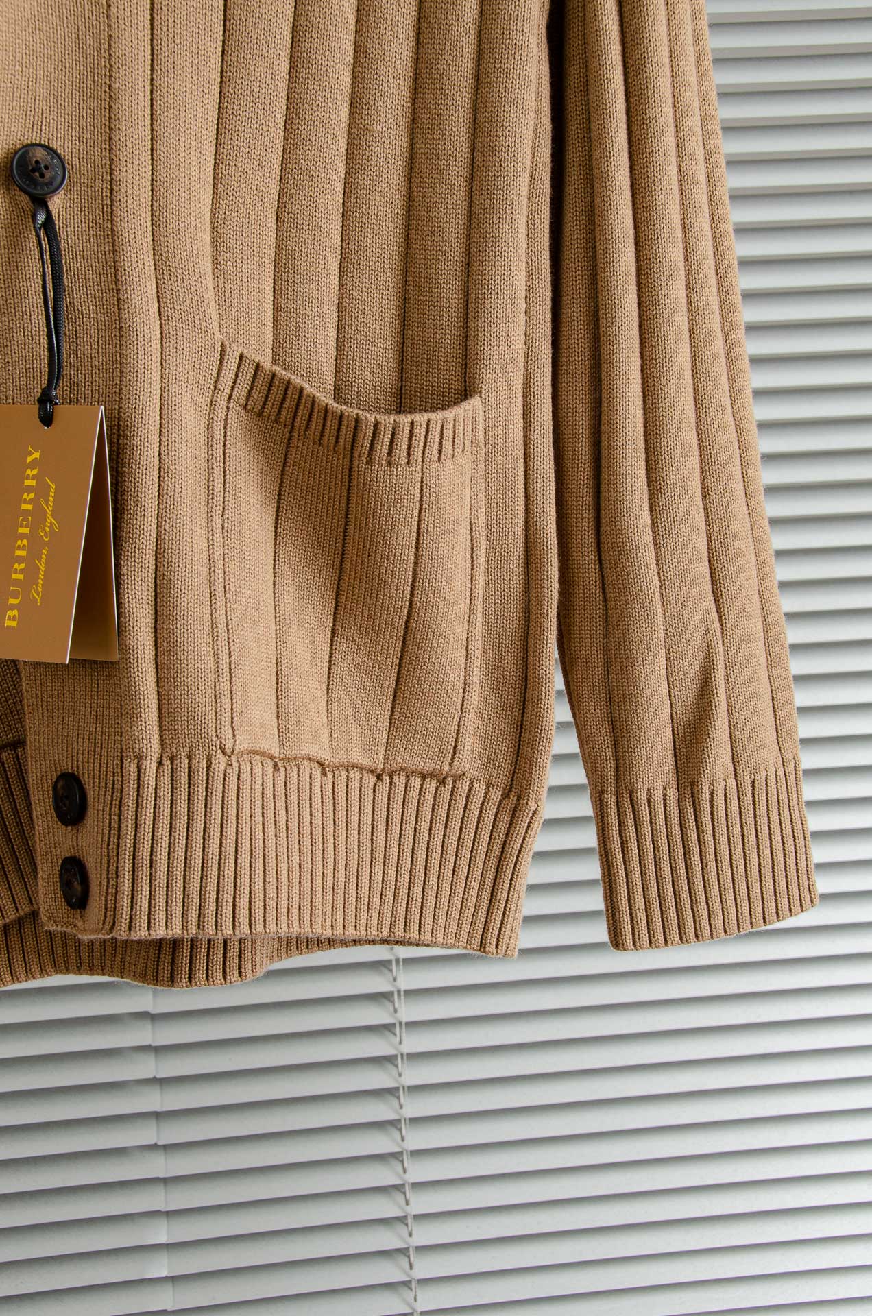 BUR#BERRY巴宝/莉26FW高端品质顶级版本 ！男士高端简约羊绒羊毛混纺开衫毛衣/羊毛衫#26年F