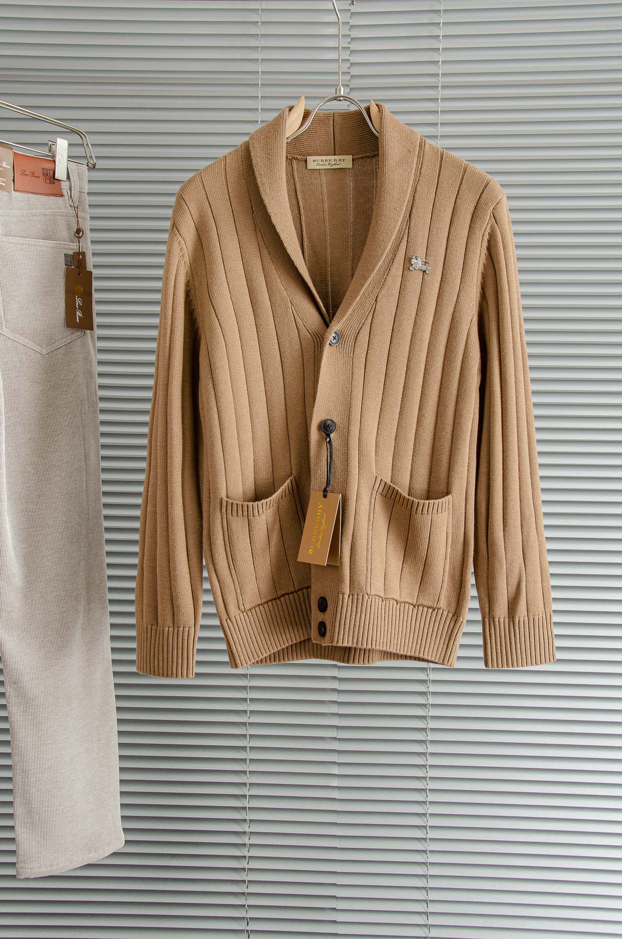 BUR#BERRY巴宝/莉26FW高端品质顶级版本 ！男士高端简约羊绒羊毛混纺开衫毛衣/羊毛衫#26年F