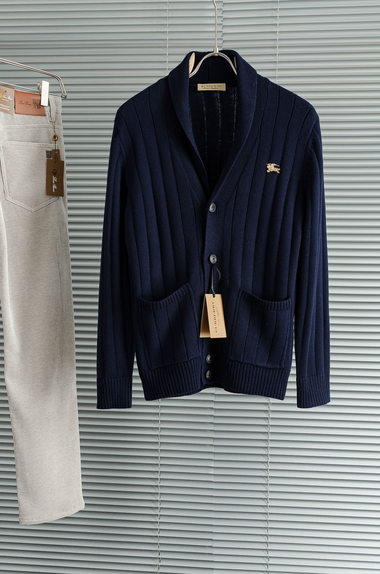 BUR#BERRY巴宝/莉26FW高端品质顶级版本 ！男士高端简约羊绒羊毛混纺开衫毛衣/羊毛衫#26年F