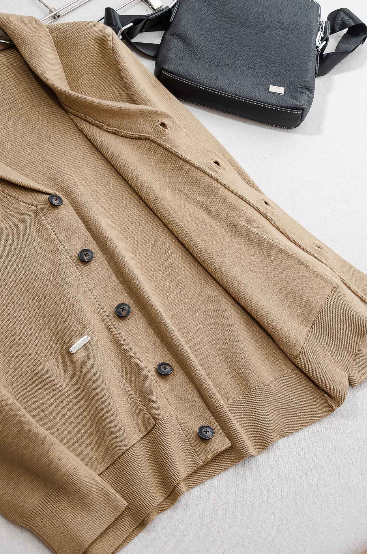 Loro*Piana / lP🆕 //秋冬新品高端品质顶级版本 ！男士高端简约羊绒羊毛混纺开衫毛衣/羊毛