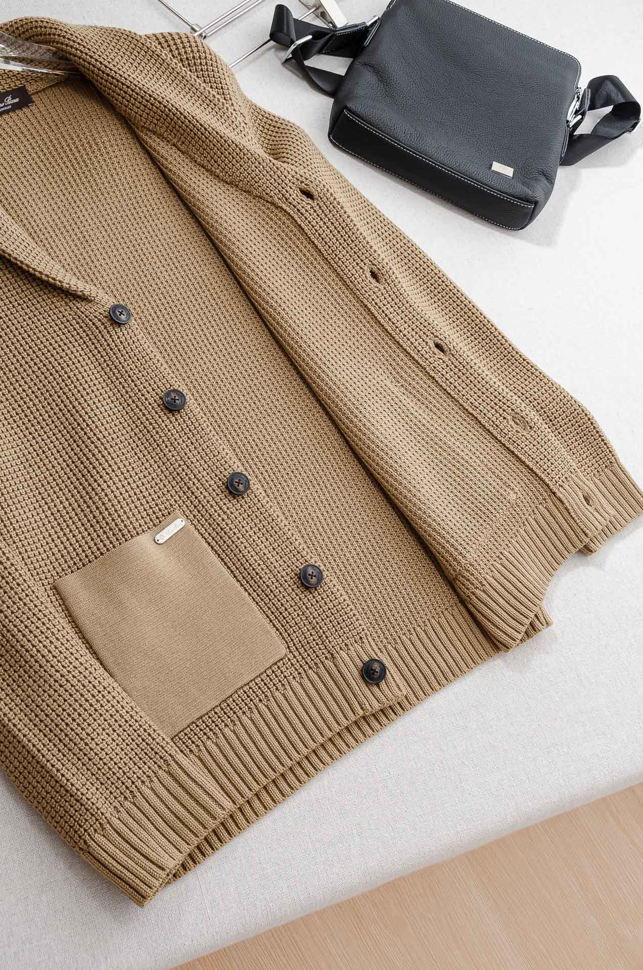 Loro*Piana / lP🆕 //秋冬新品高端品质顶级版本 ！男士高端简约羊绒羊毛混纺开衫毛衣/羊毛