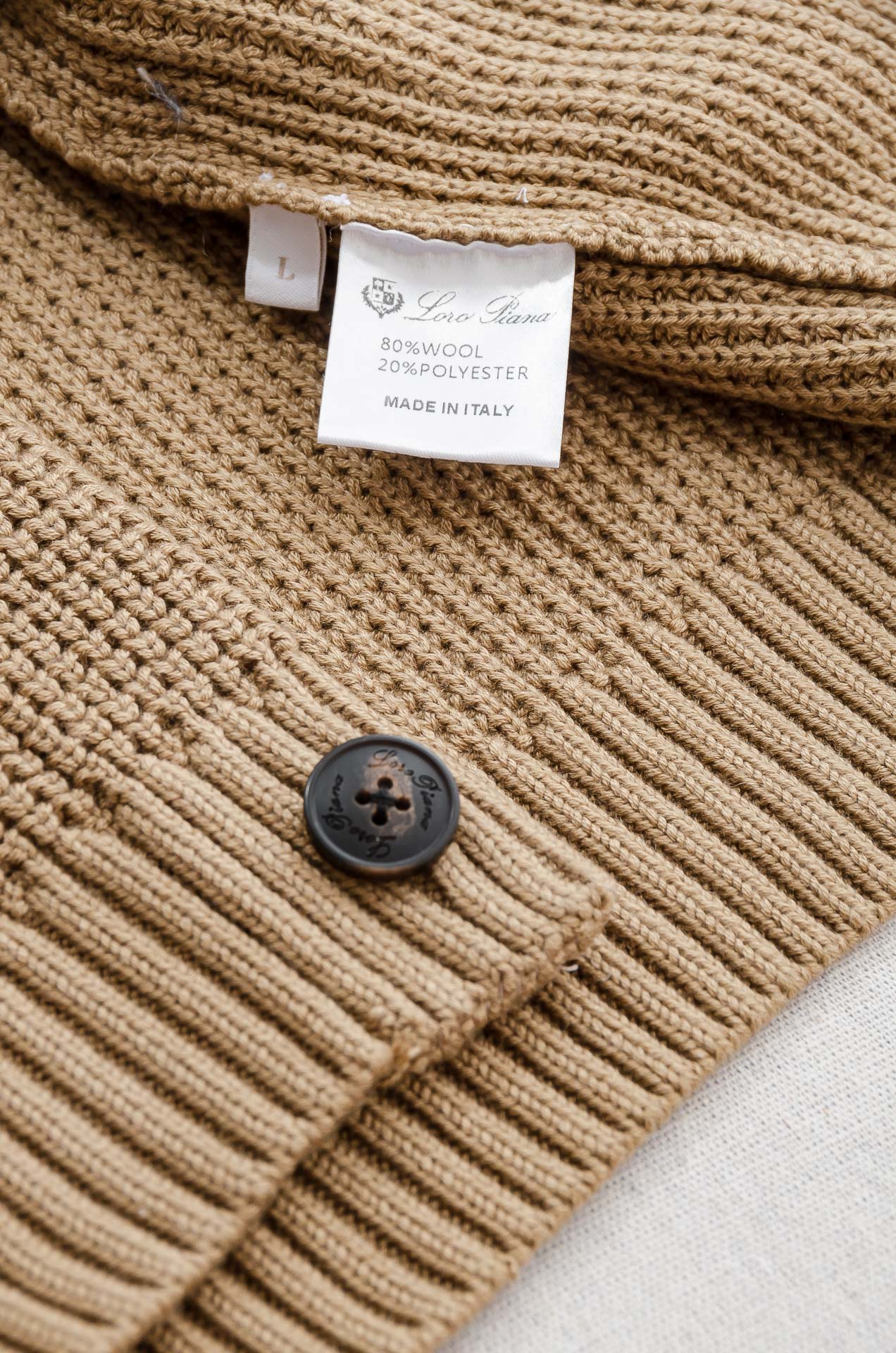 Loro*Piana / lP🆕 //秋冬新品高端品质顶级版本 ！男士高端简约羊绒羊毛混纺开衫毛衣/羊毛