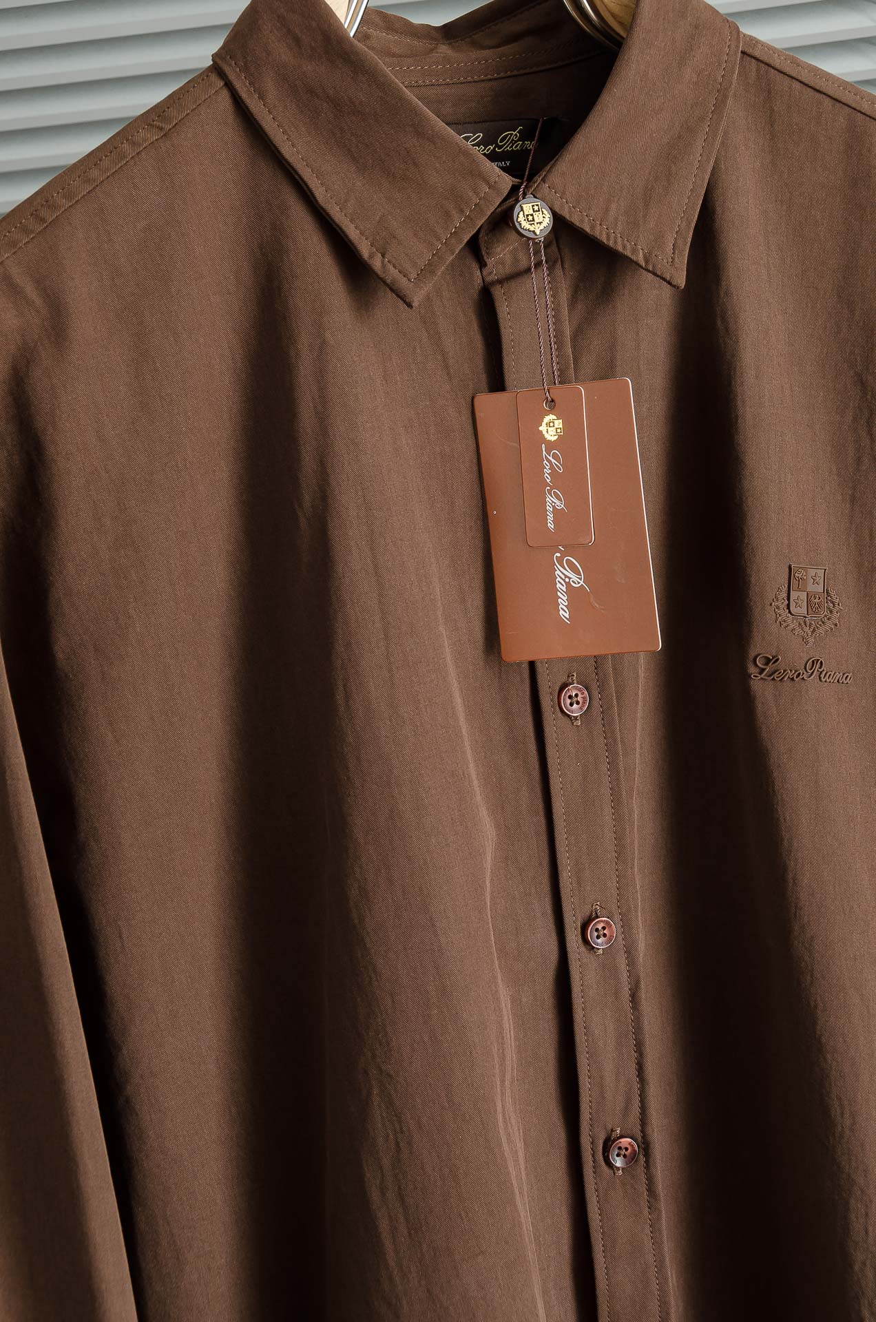 lP🆕🇮🇹2025FW最新男士牛津布长袖衬衫#品相完美如斯，高端意大利超人气单品！！优雅兼具知性，极易凸