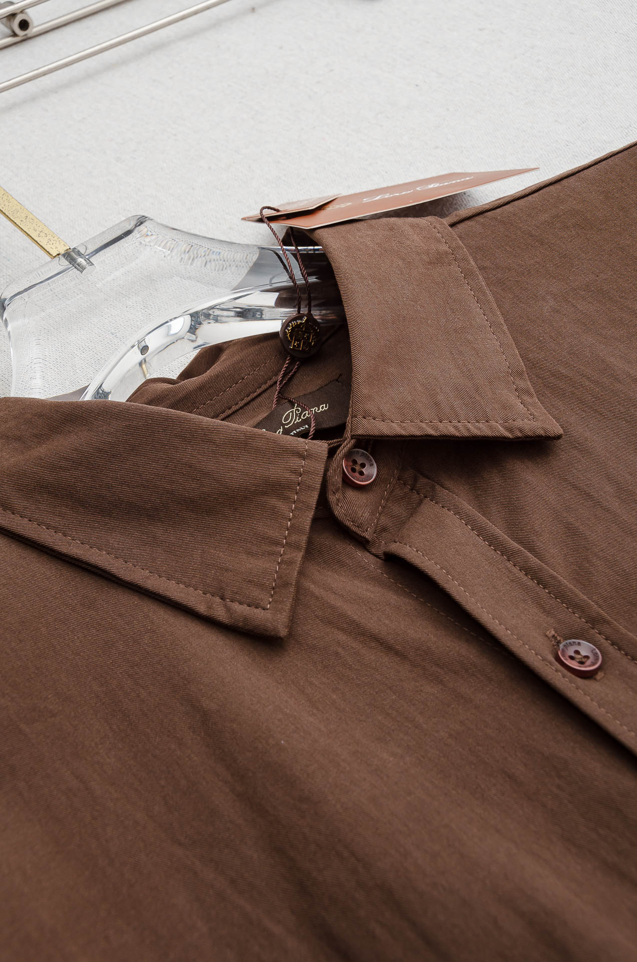 lP🆕 🇮🇹2025最新男士牛津布长袖休闲衬衫#纯正洋行渠道，品相完美如斯，高端意大利原厂出品，超人气单