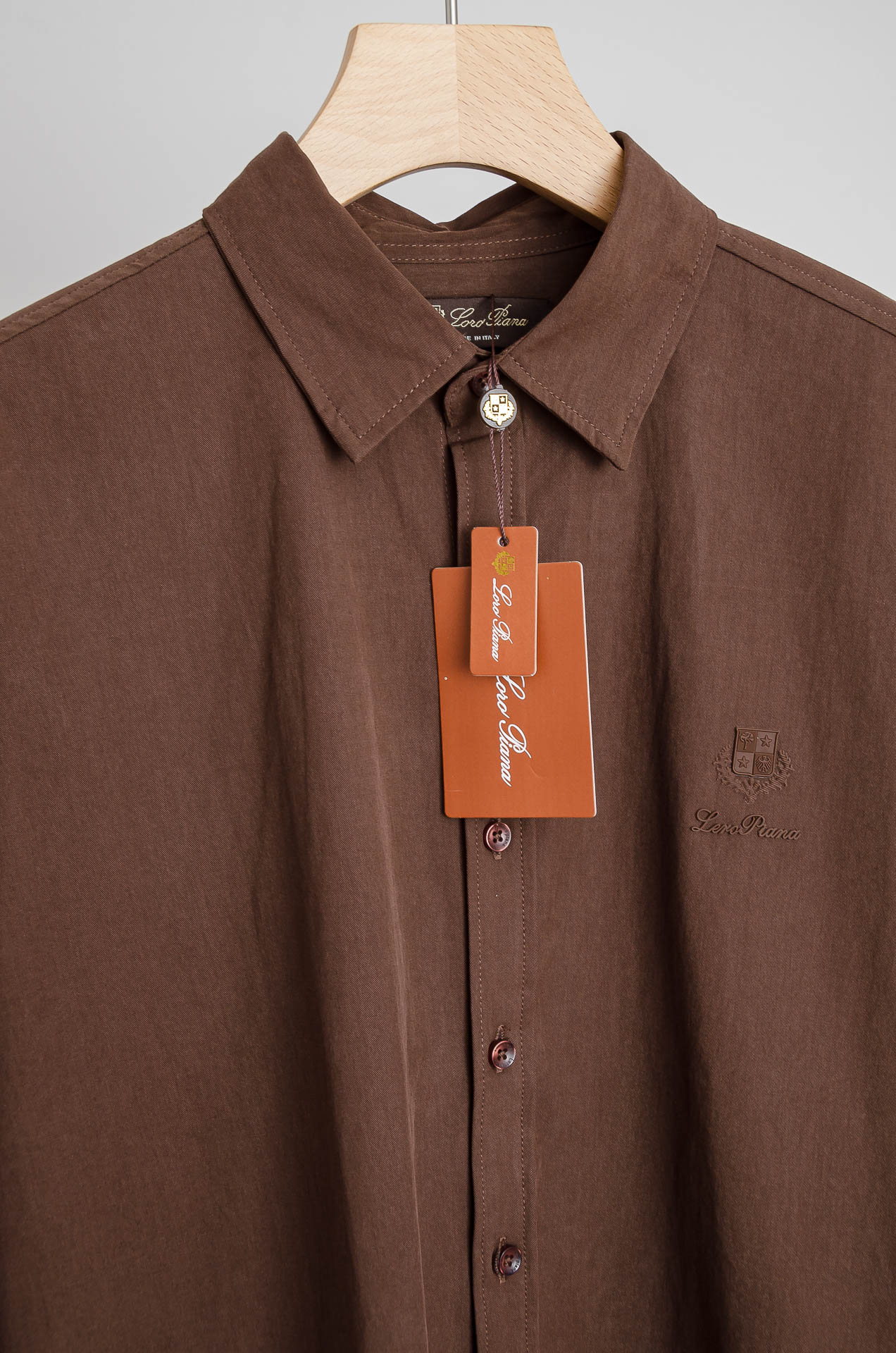 ☀️☀️ L最新男士牛津布长袖衬衫，香港贸易公司货，纯正洋行渠道，品相完美如斯，高端意大利原厂出品，超人