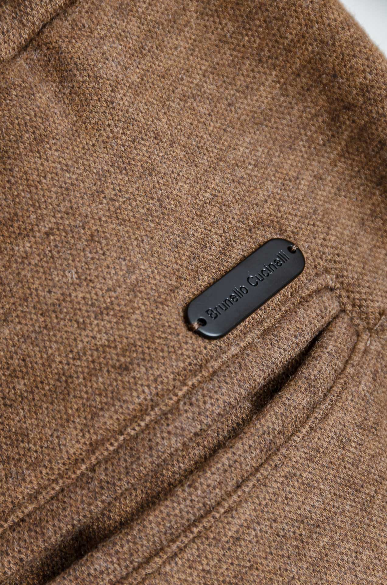 ☀️☀️Brun*ello Cucin*elli 2025FW 松紧腰羊毛混纺休闲裤#适度量感的微廓版型