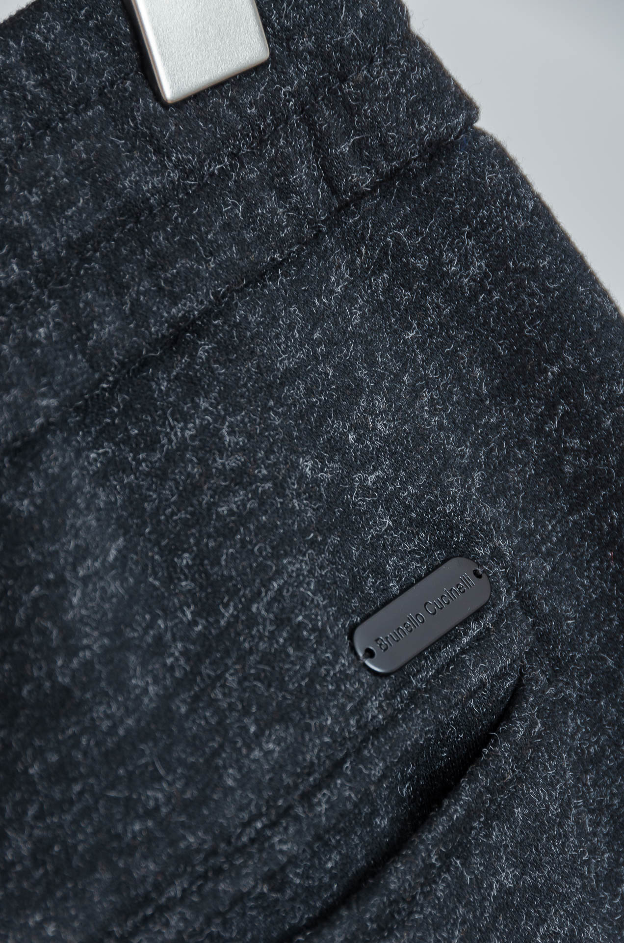 ☀️☀️Brun*ello Cucin*elli 2025FW 松紧腰羊毛混纺休闲裤#适度量感的微廓版型