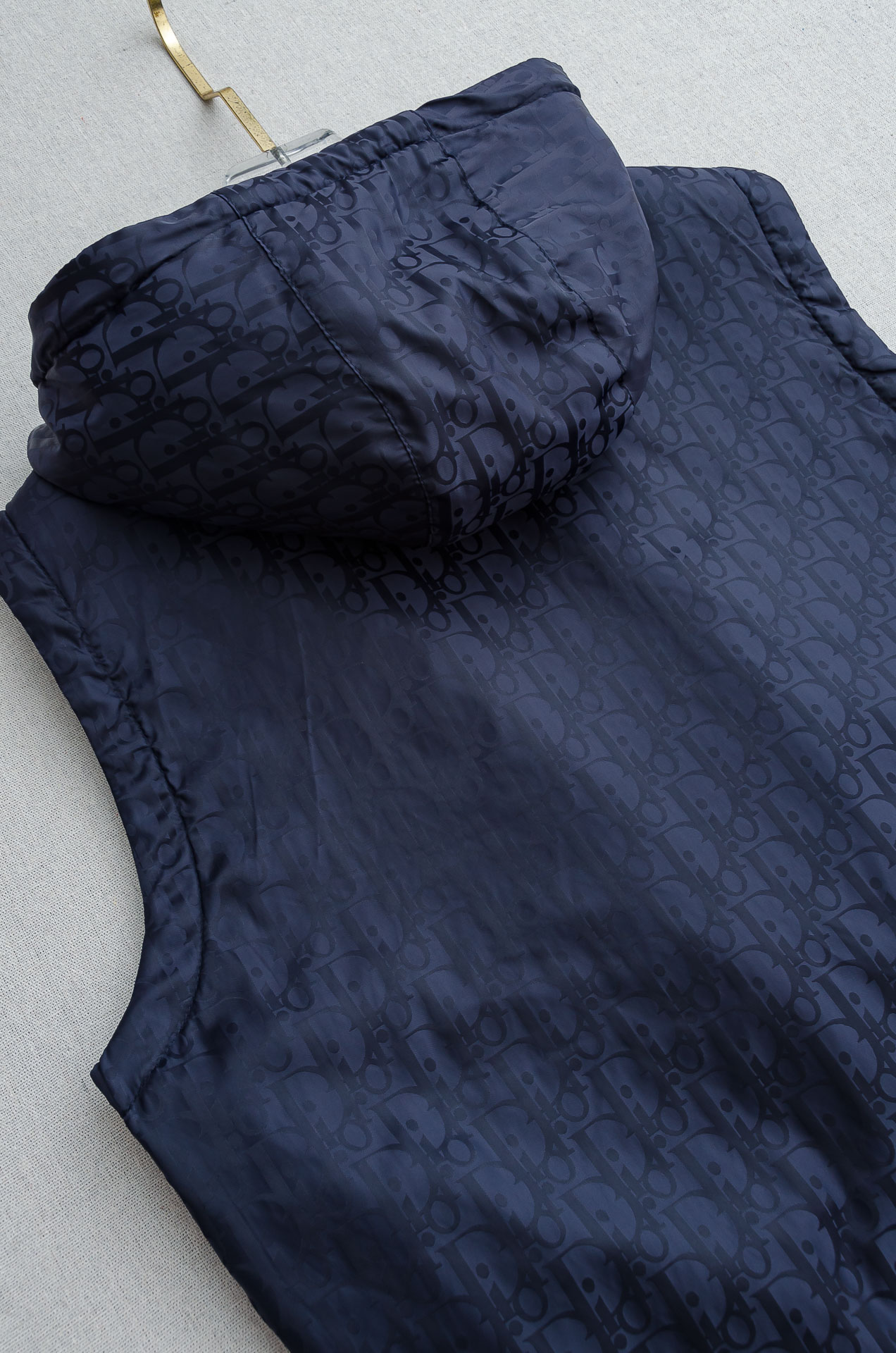 D/ior迪/奥 2025FW 【双面穿】秋冬最新连帽设计男士休闲马甲夹克外套#上身十分的舒适，质感超级