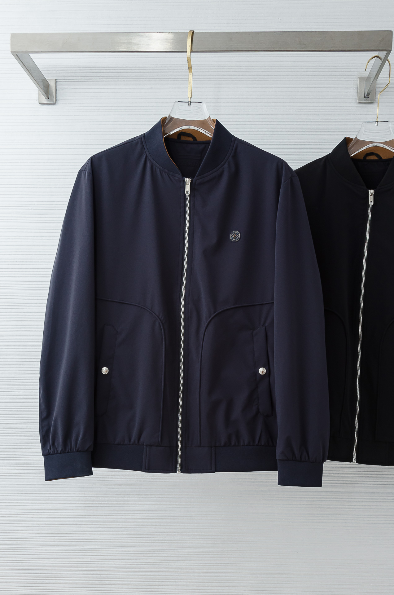 🌾杰尼/亚ze#gna2026Fw最新男士休闲夹克外套#上身十分的舒适，质感超级的细腻且柔软！休闲商务都