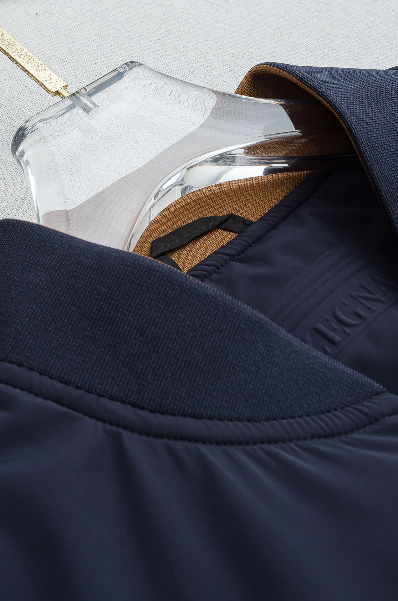 🌾杰尼/亚ze#gna2026Fw最新男士休闲夹克外套#上身十分的舒适，质感超级的细腻且柔软！休闲商务都